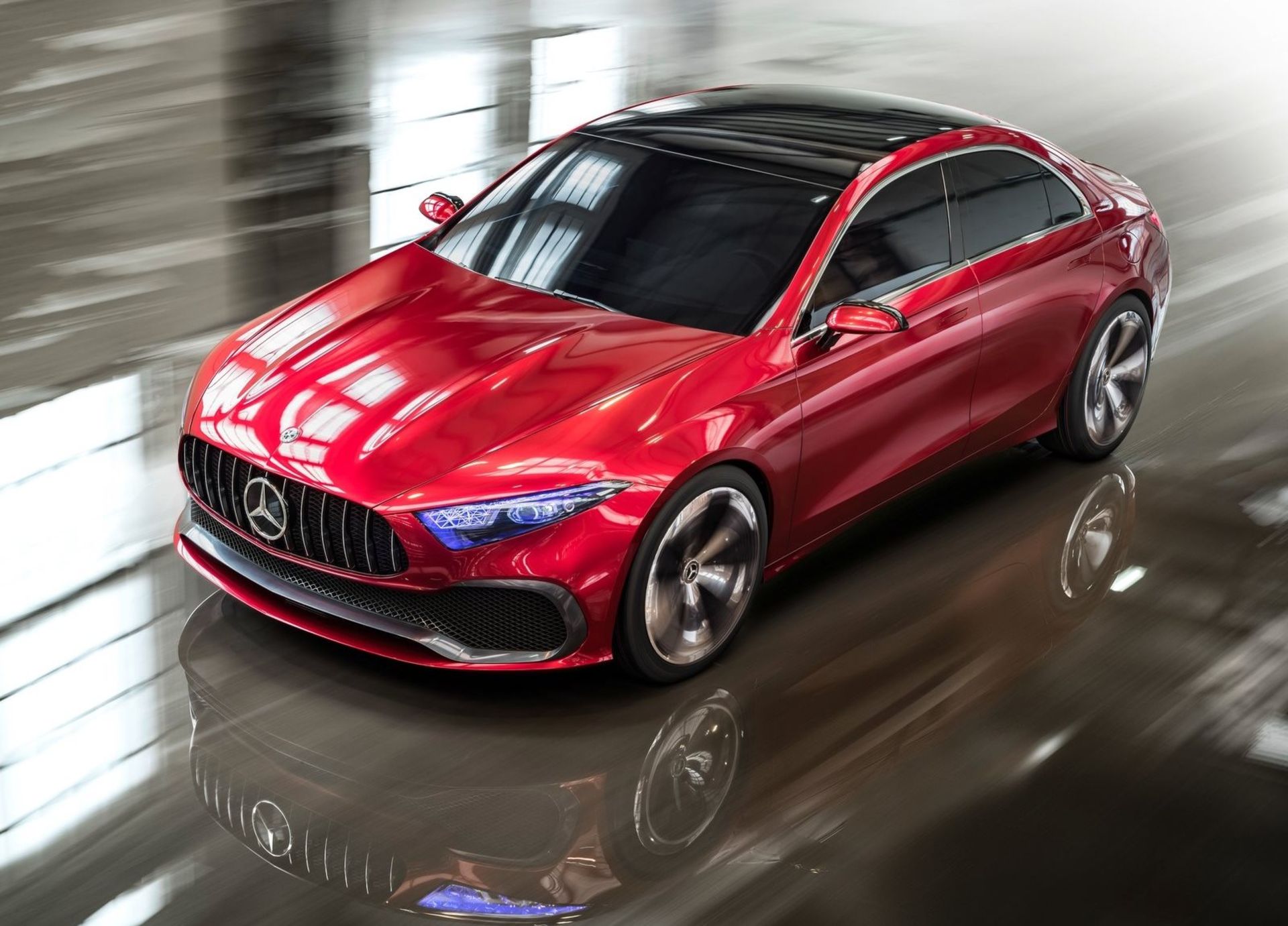 مرسدس مفهومی سدان Mercedes Concept cedan A