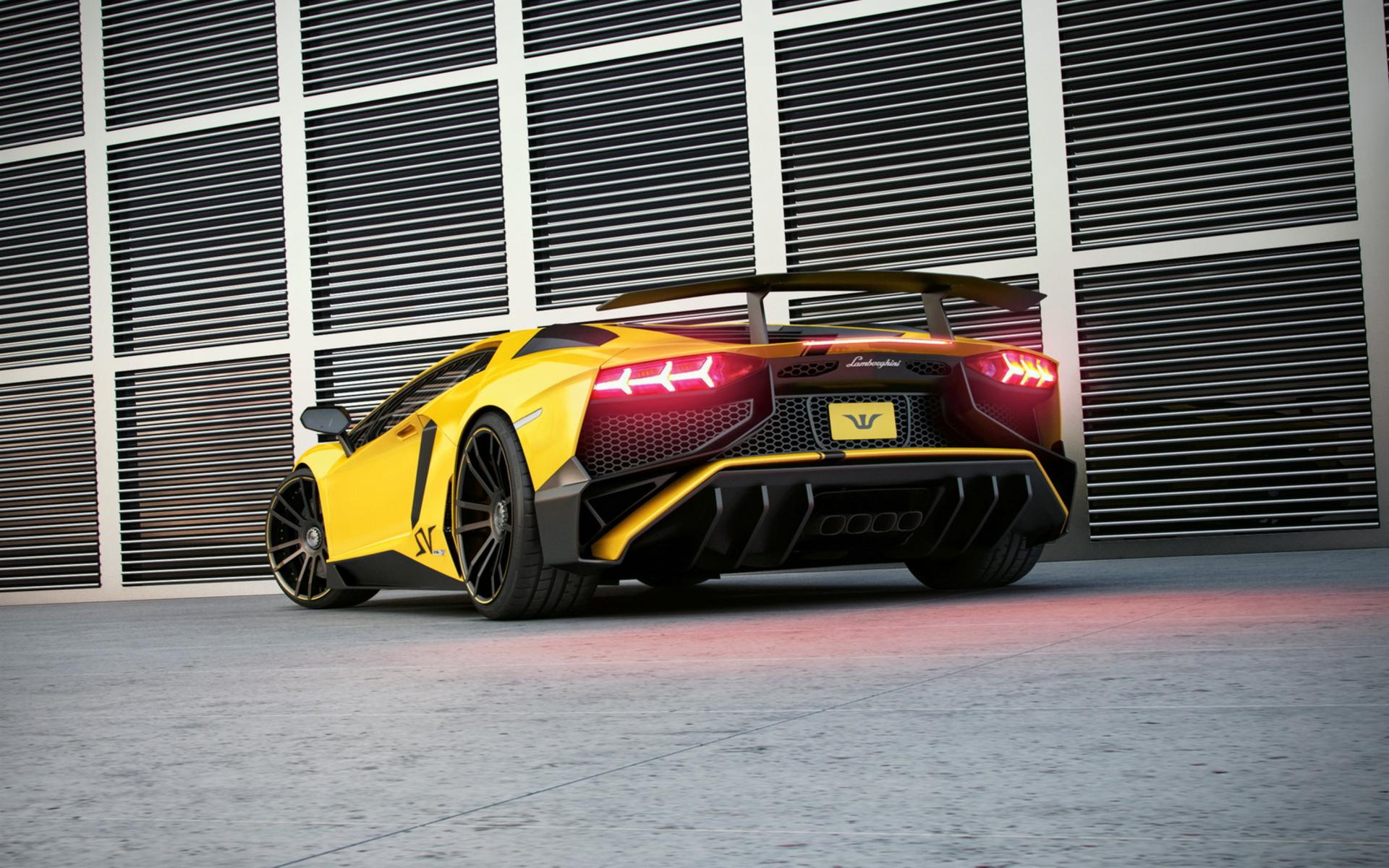 تیونینگ لامبورگینی اونتادور ویلزاندر مور lamborghini aventador SV