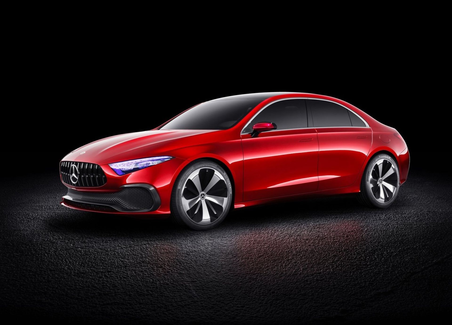 مرسدس مفهومی سدان Mercedes Concept cedan A