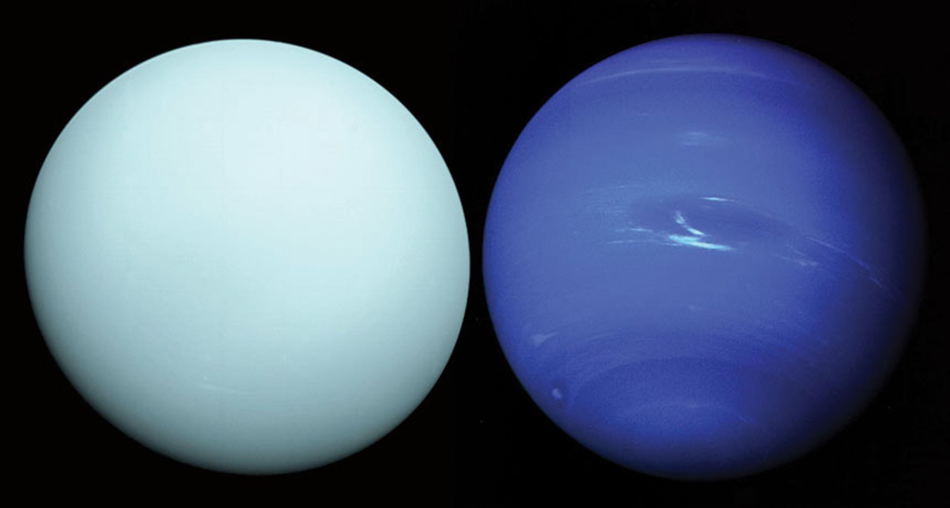 سیاره‌ی نپتون و اورانوس
