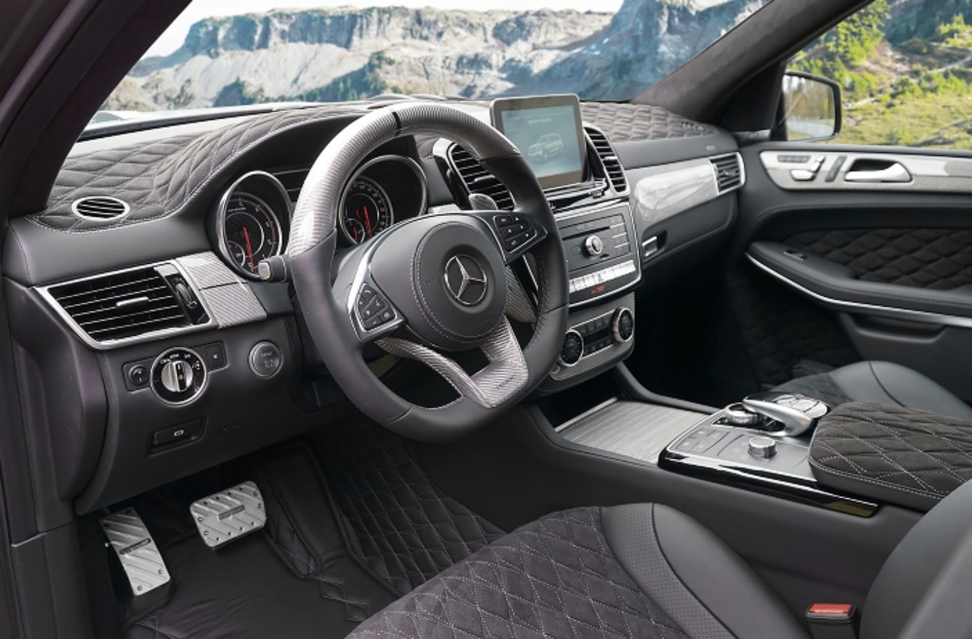 مرسدس AMG GLS 63 با تیونینگ منصوری