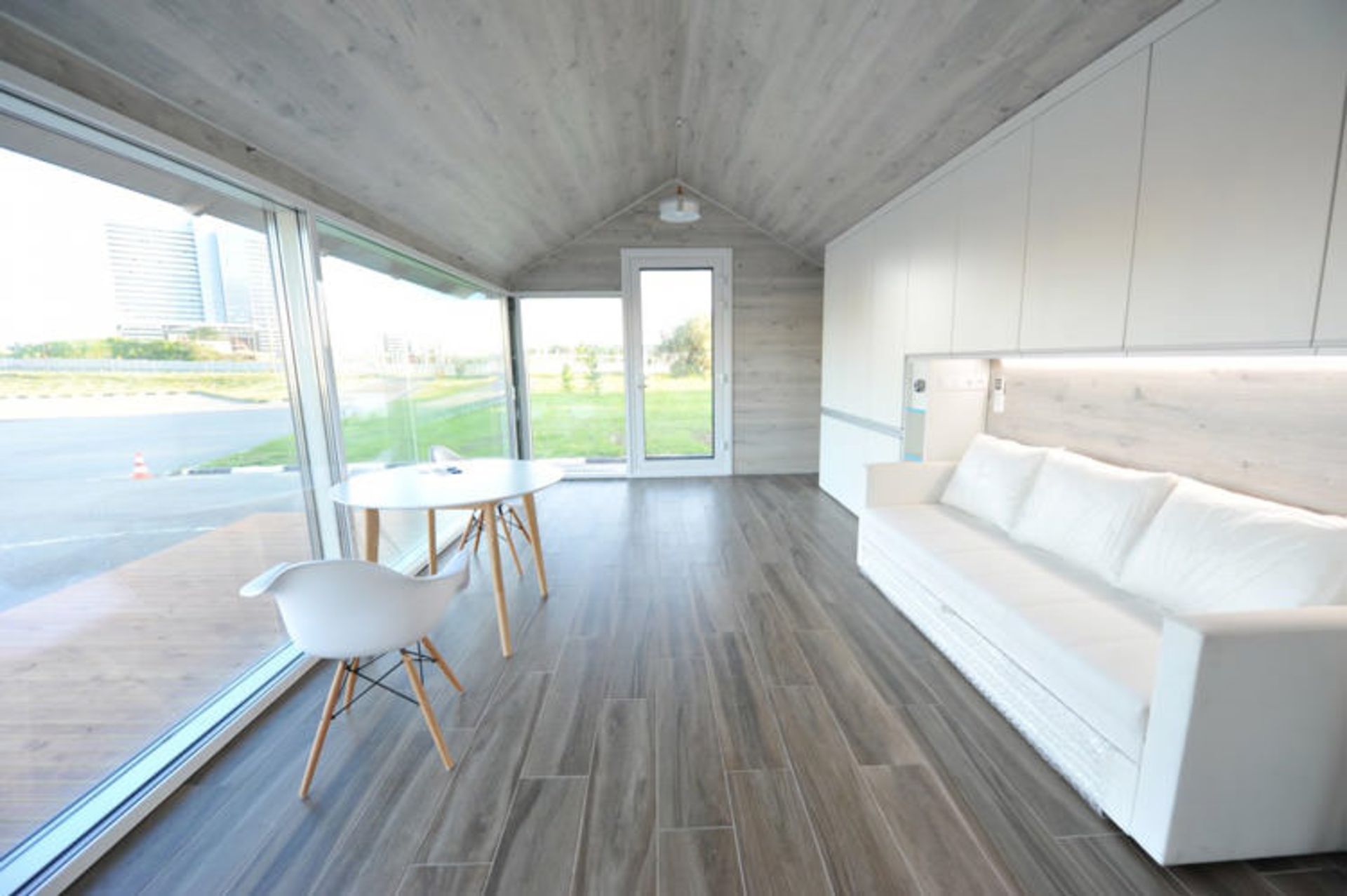 3D printed house- inside view 3