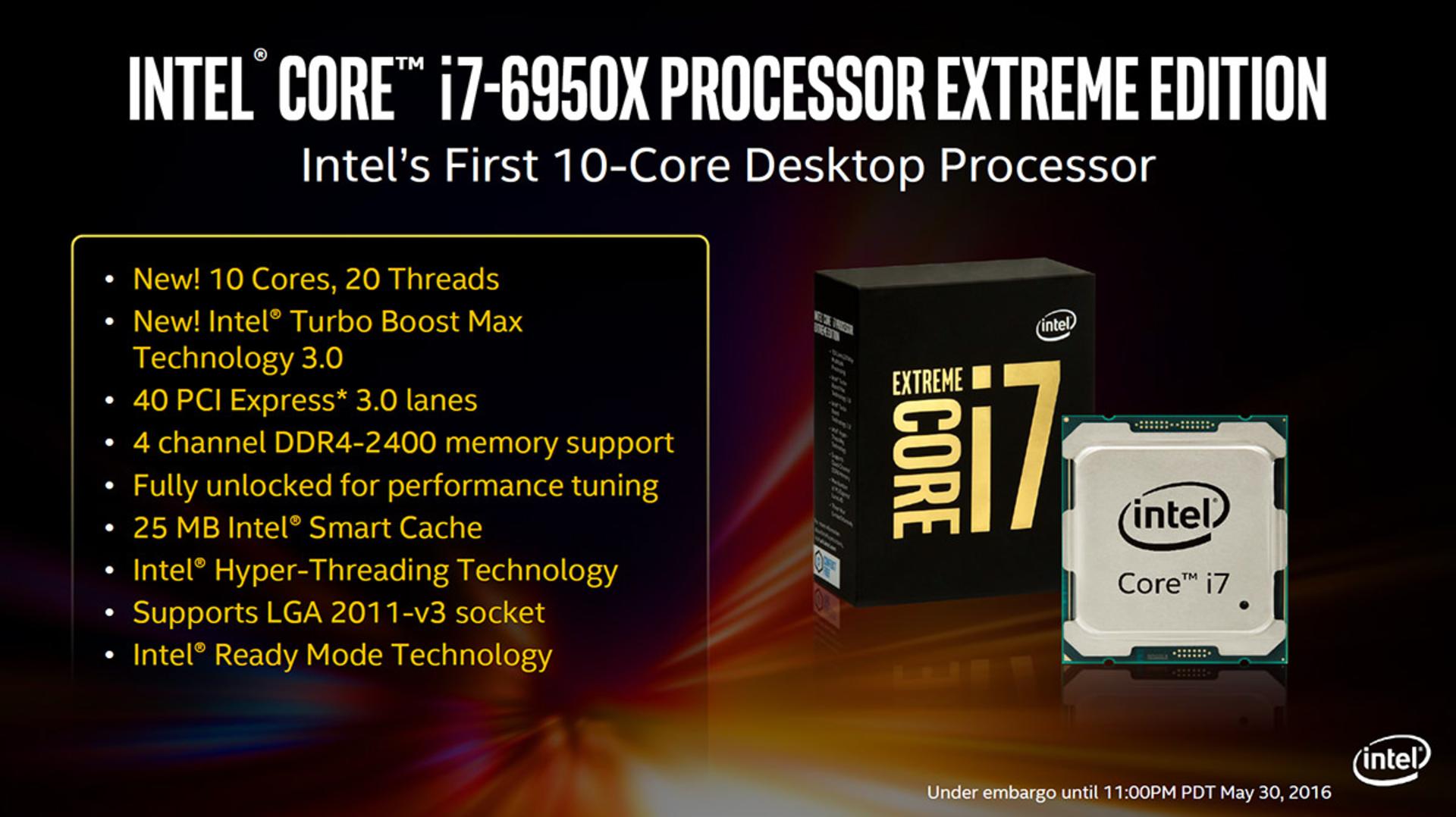 پردازنده Core i7-6950X
