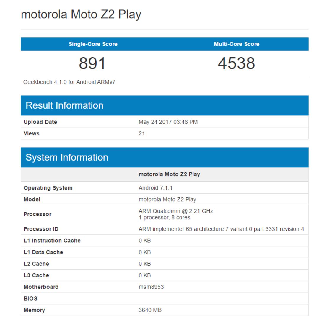 moto z2 play