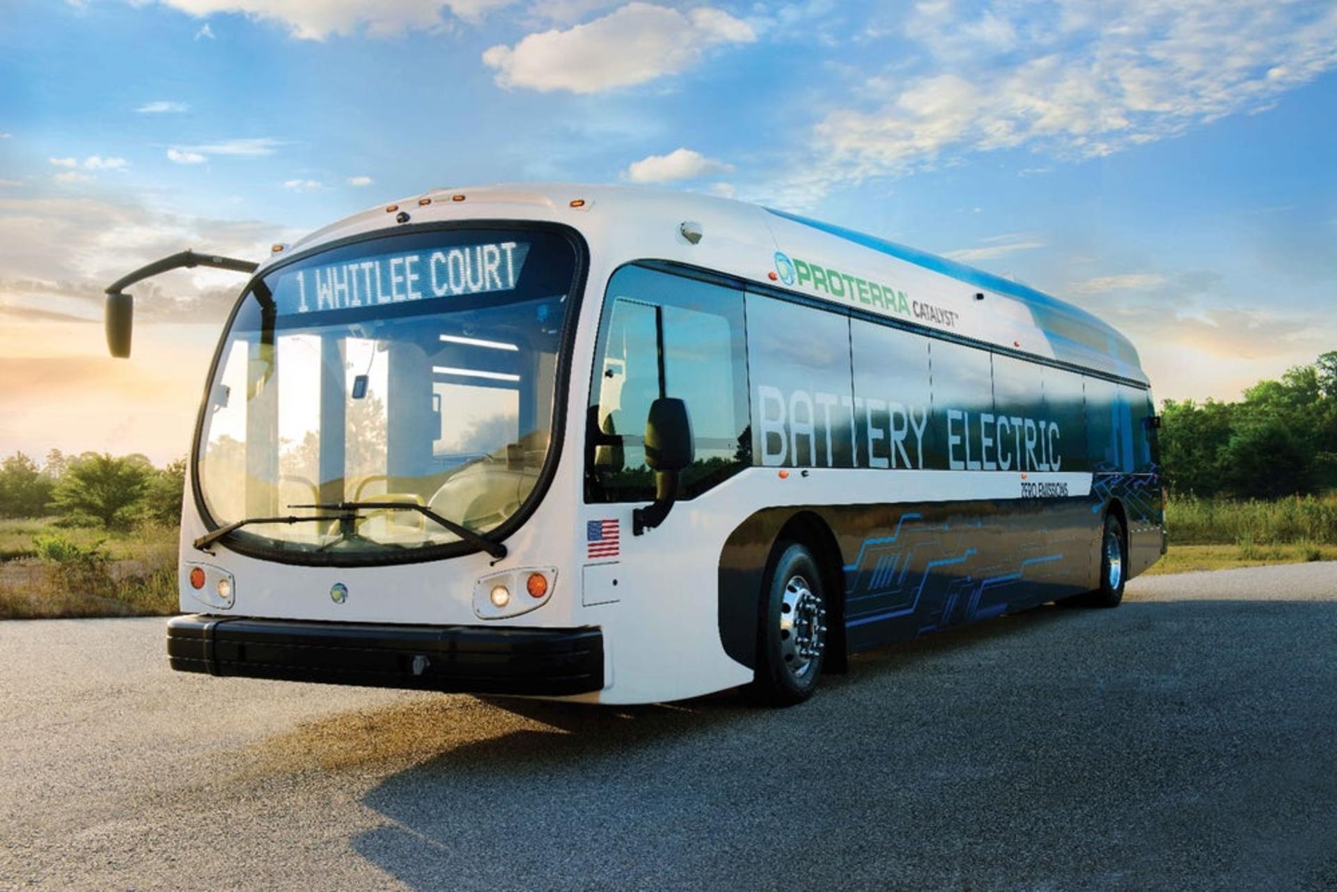 اتوبوس الکتریکی پراترا Proterra bus