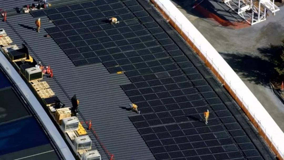 apple park solar panel