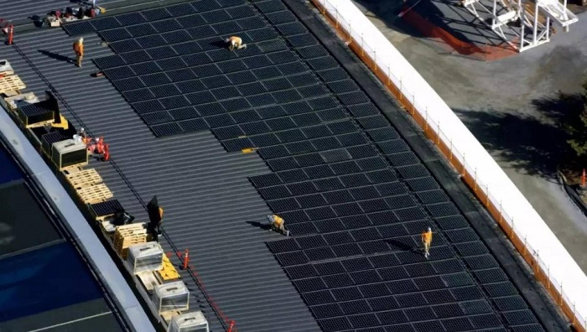 apple park solar panel
