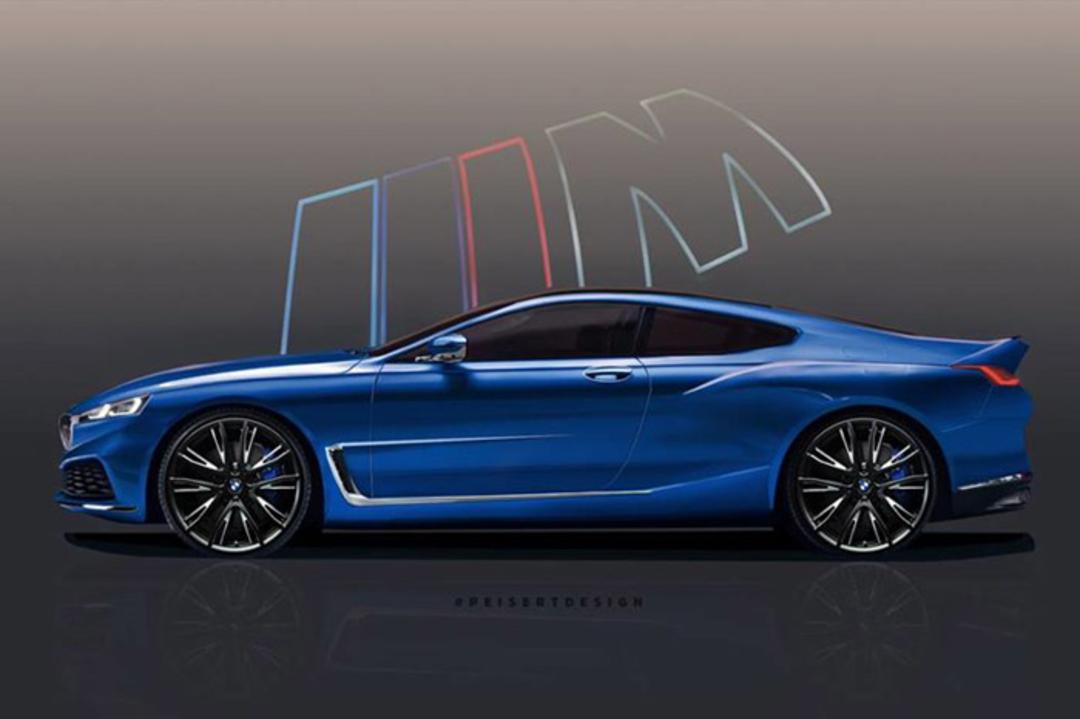 رندر بی ام و سری 8  Bmw