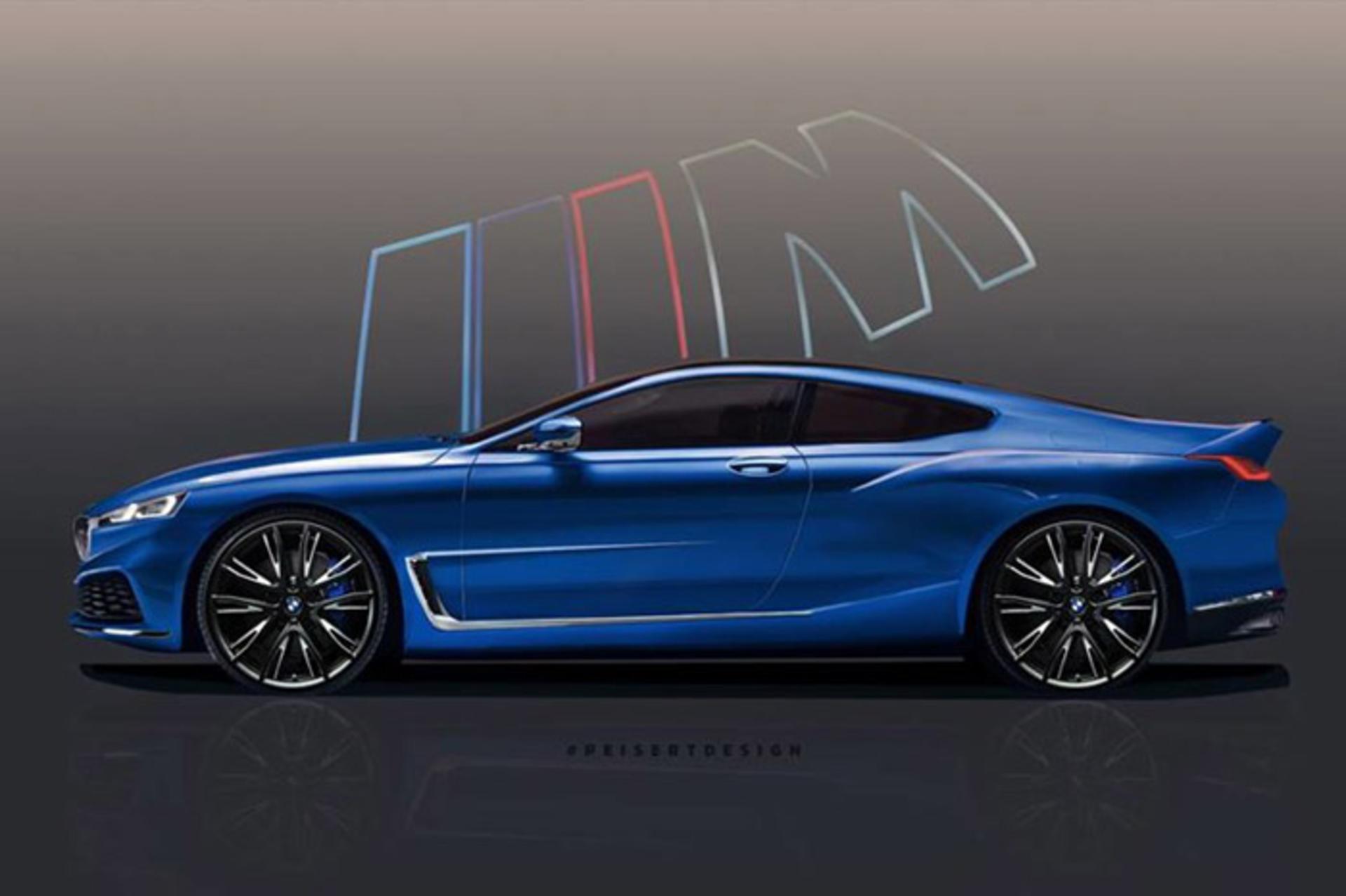 رندر بی ام و سری 8  Bmw