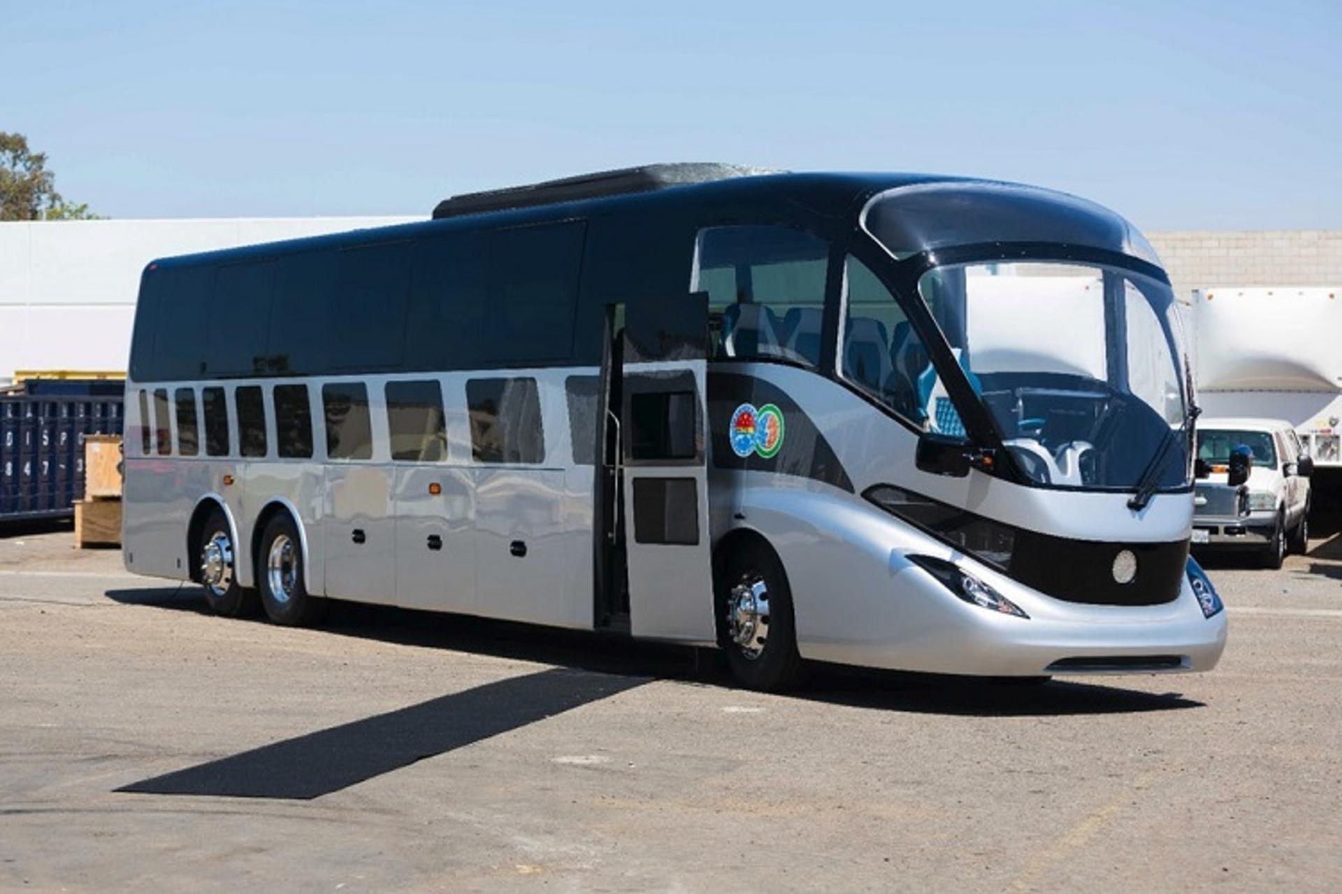 معرفی نمونه اولیه از یک اتوبوس لوکس الکتریکی - زومیت