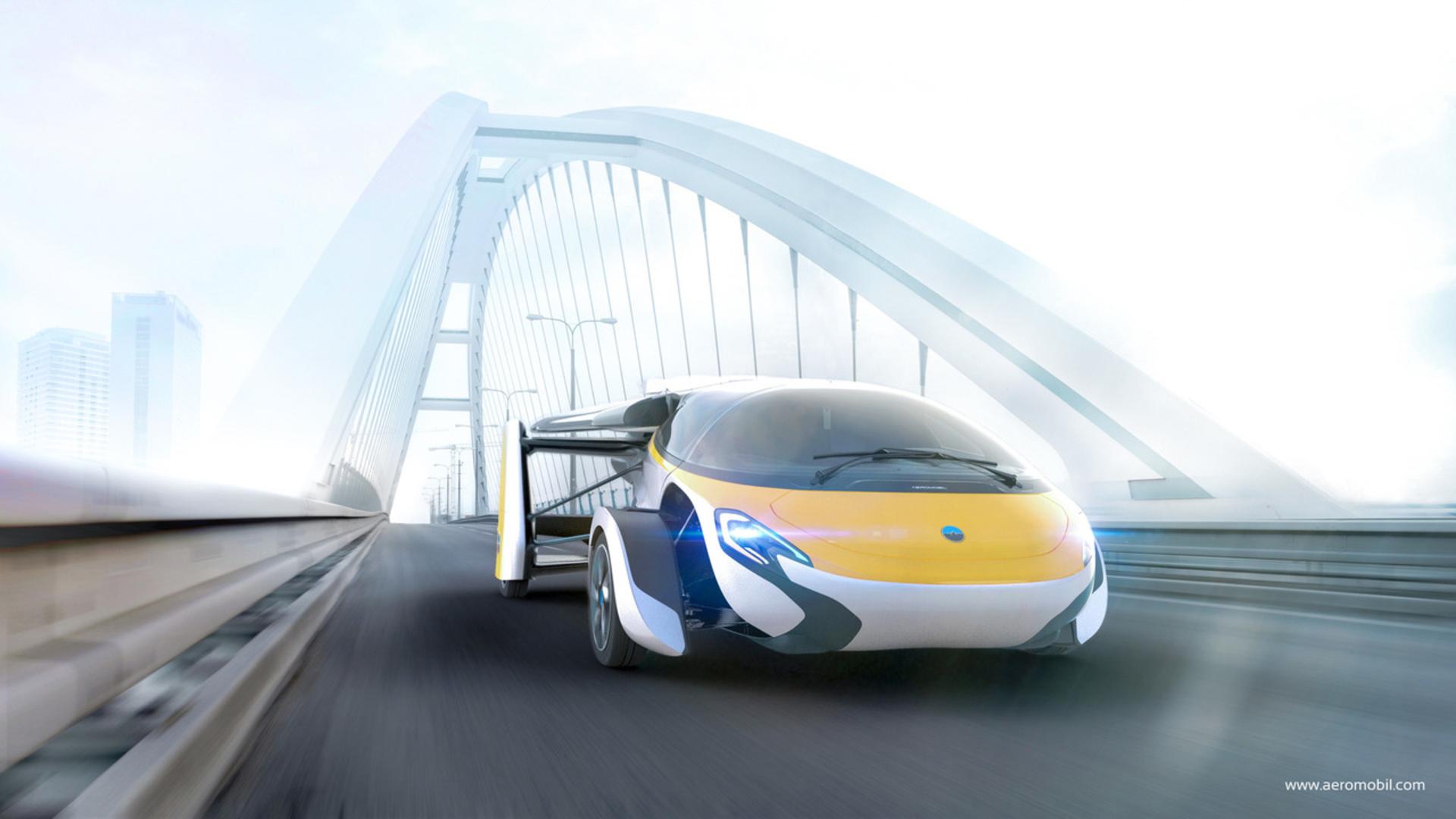 خودروی پرنده ایروموبیل Aero mobile flying car