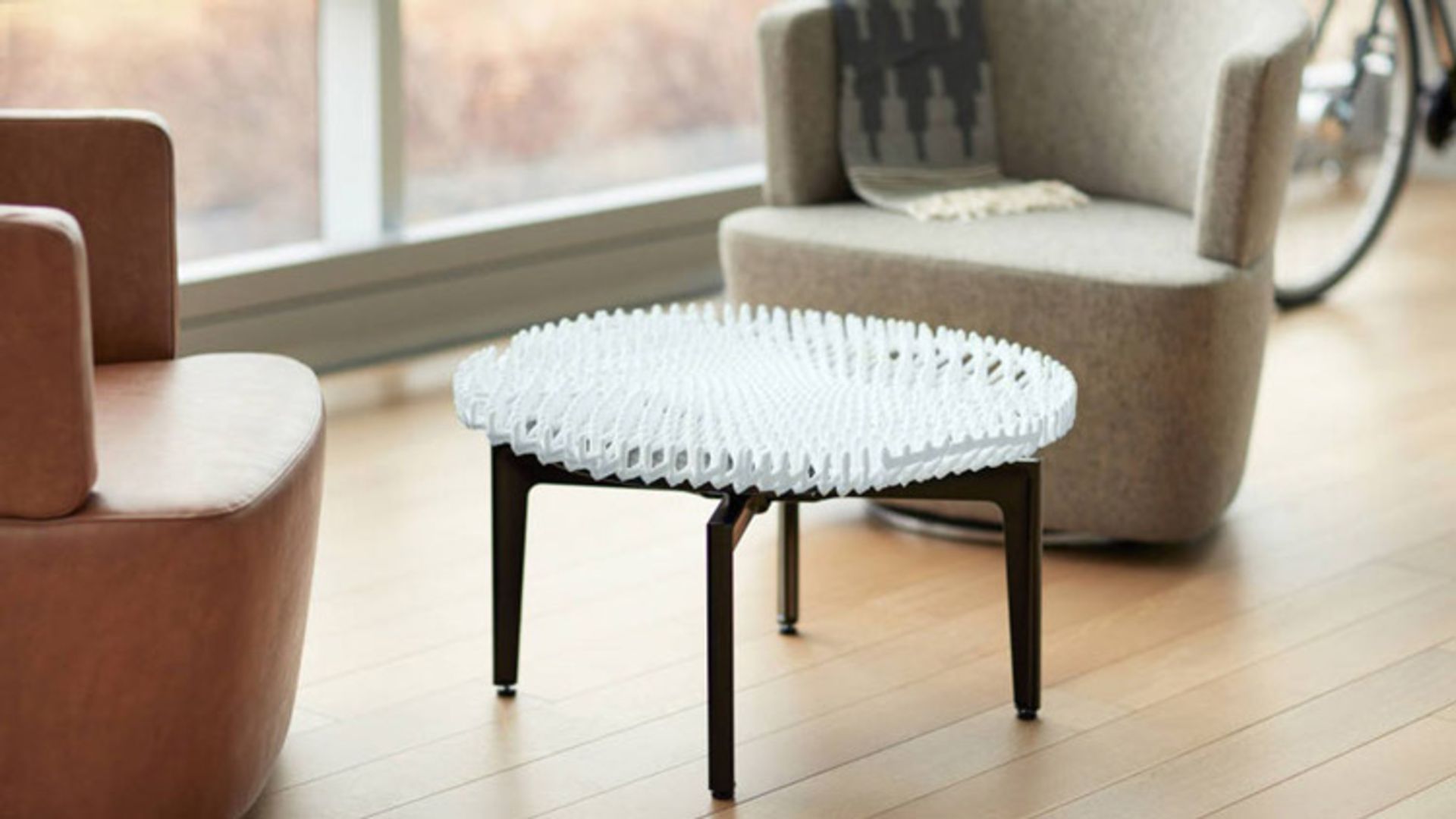 rapid liquid printing coffee table