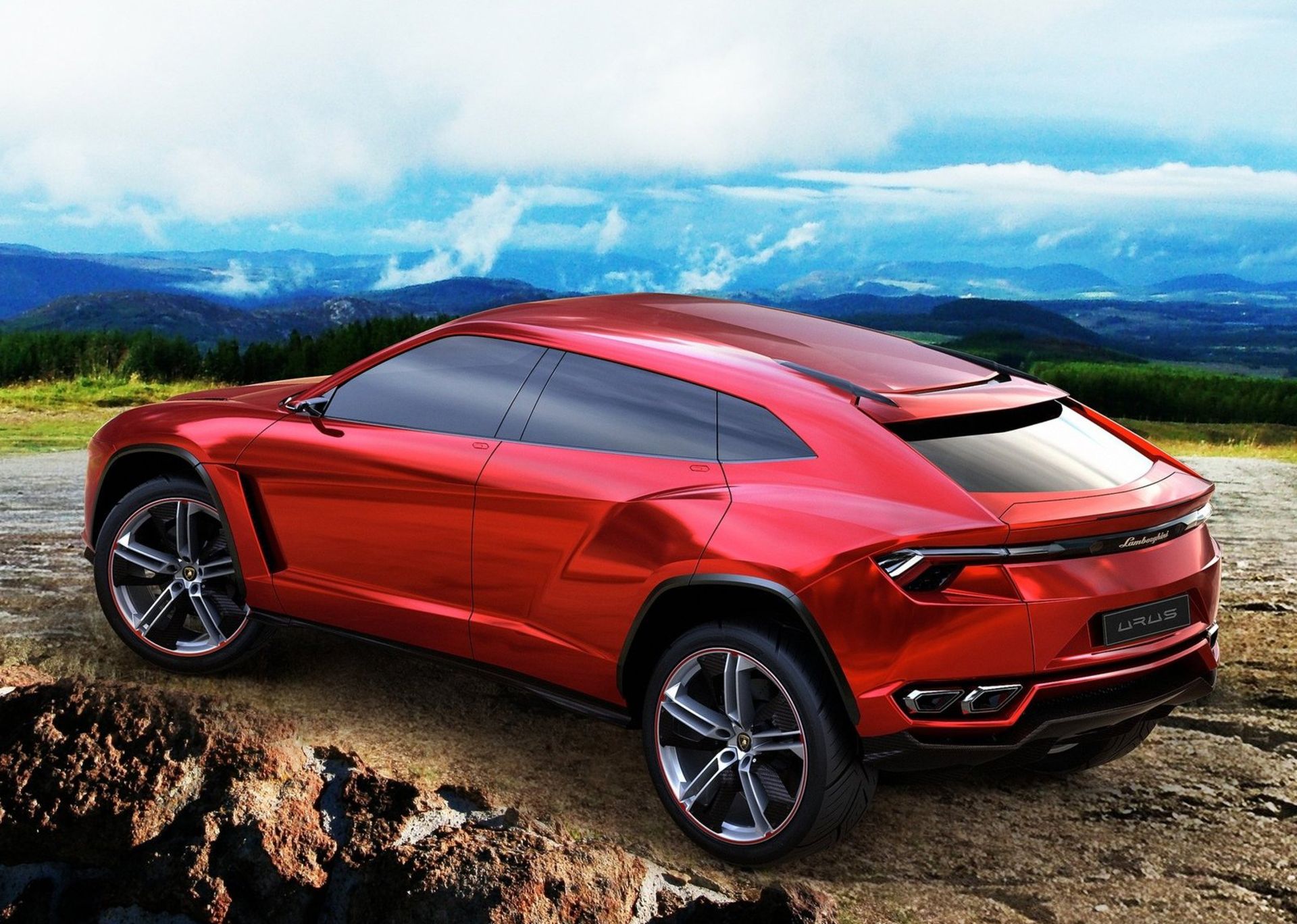 شاسی بلند لامبورگینی اوروس urus lamborghini