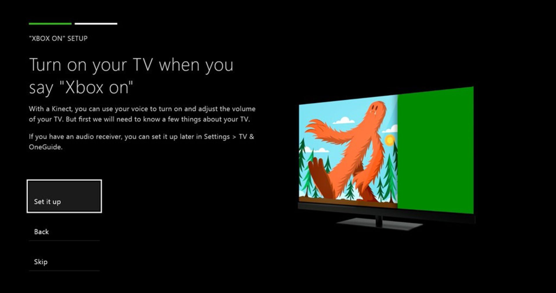 تنظیمات Xbox One