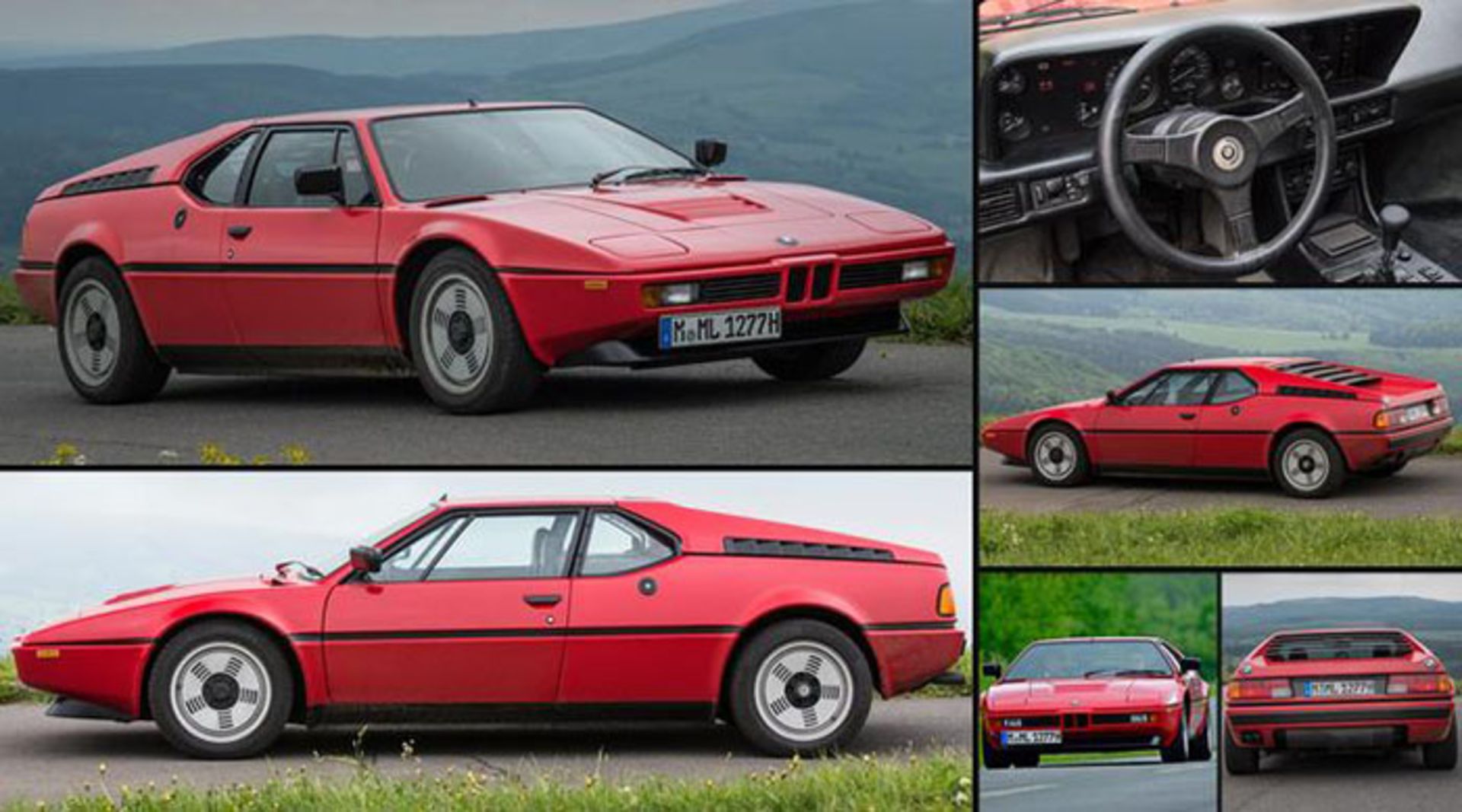 سوپراسپرت بی ام و BMW M1 1977