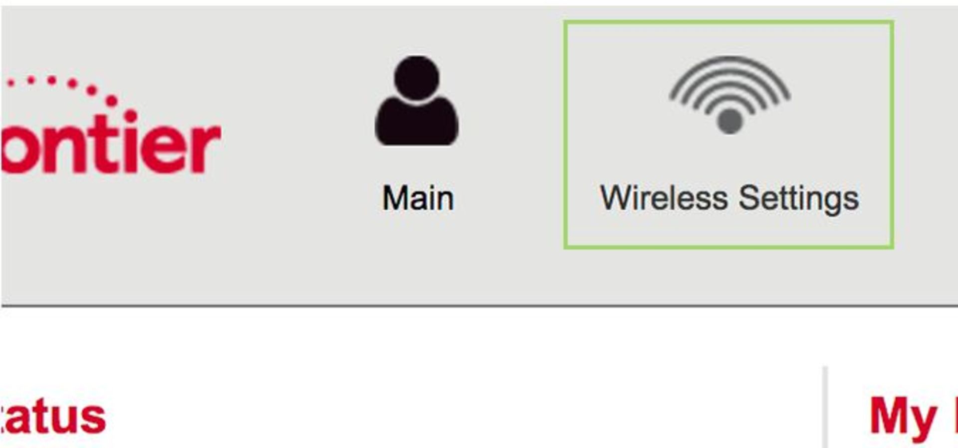 Click Wireless Settings