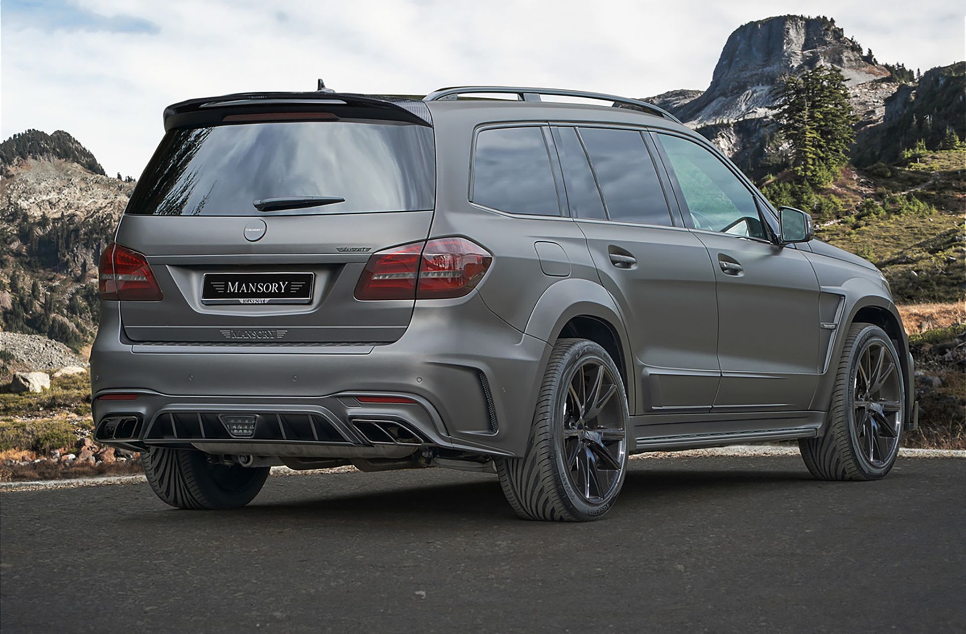 مرسدس AMG GLS 63 با تیونینگ منصوری