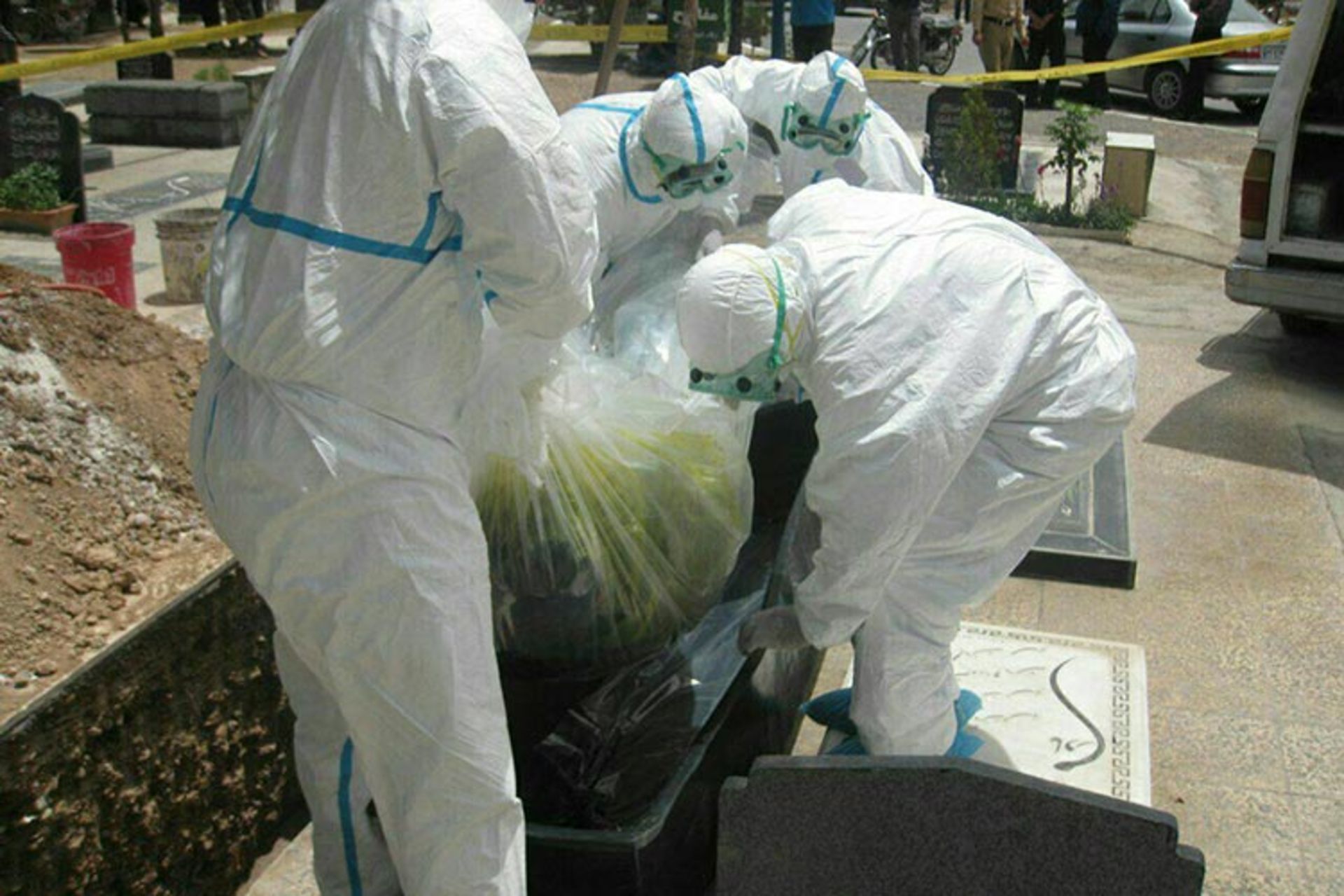 دفن بیمار تب کریمه کنگو در اصفهان