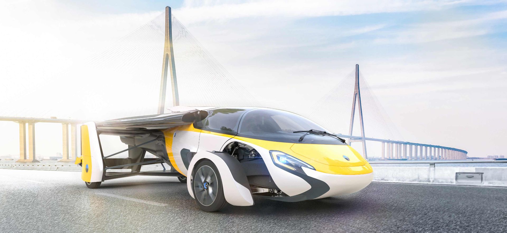 خودروی پرنده ایروموبیل Aero mobile flying car