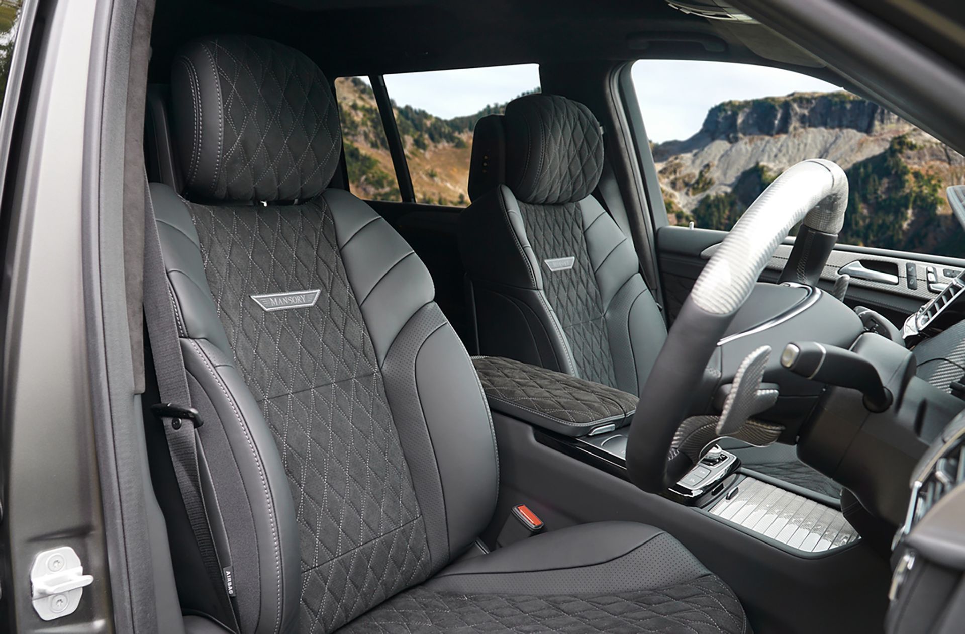 مرسدس AMG GLS 63 با تیونینگ منصوری