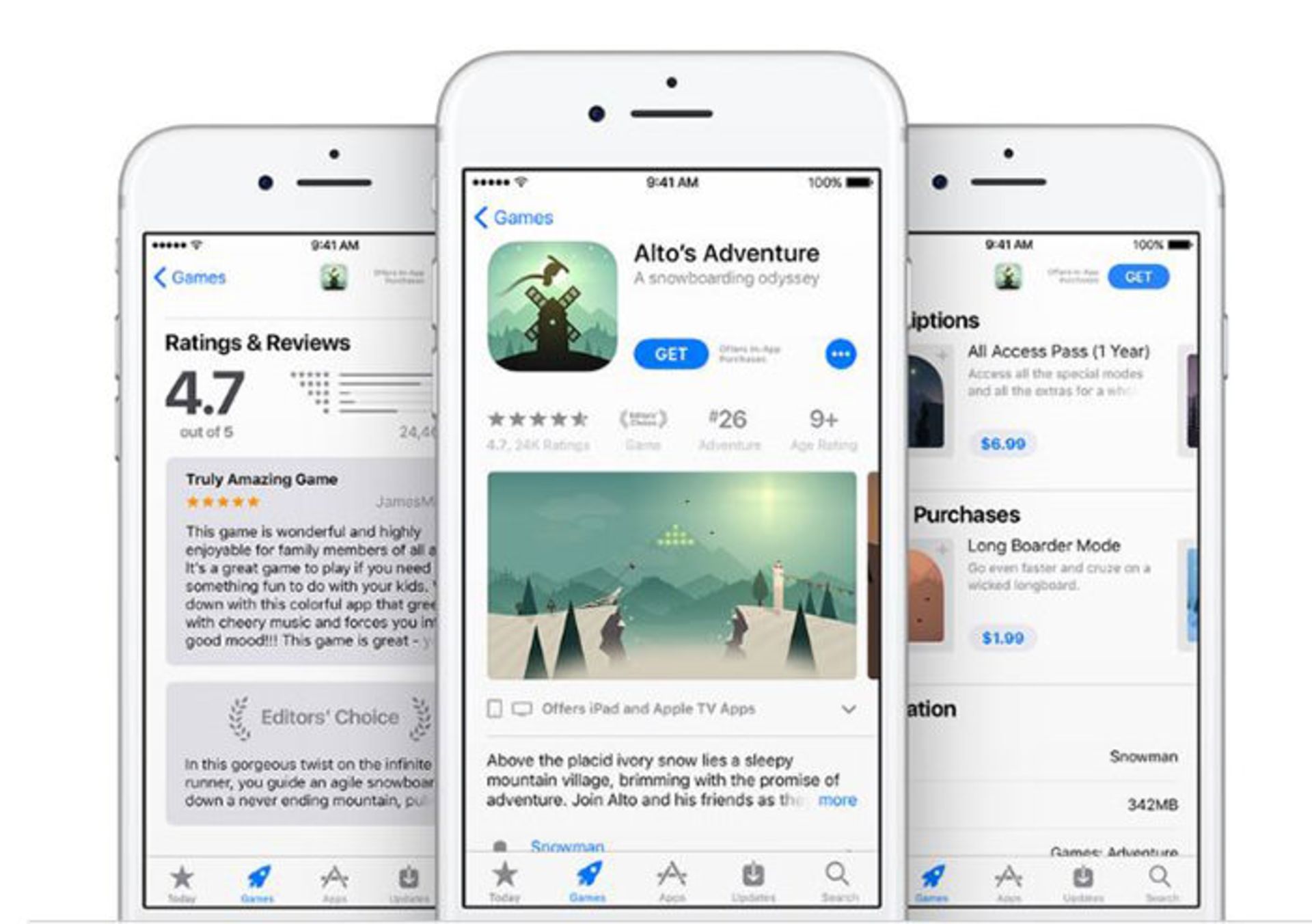 اپ استور اپل / apple app store