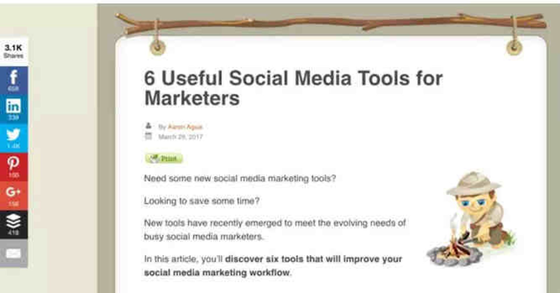 Social Media Tool