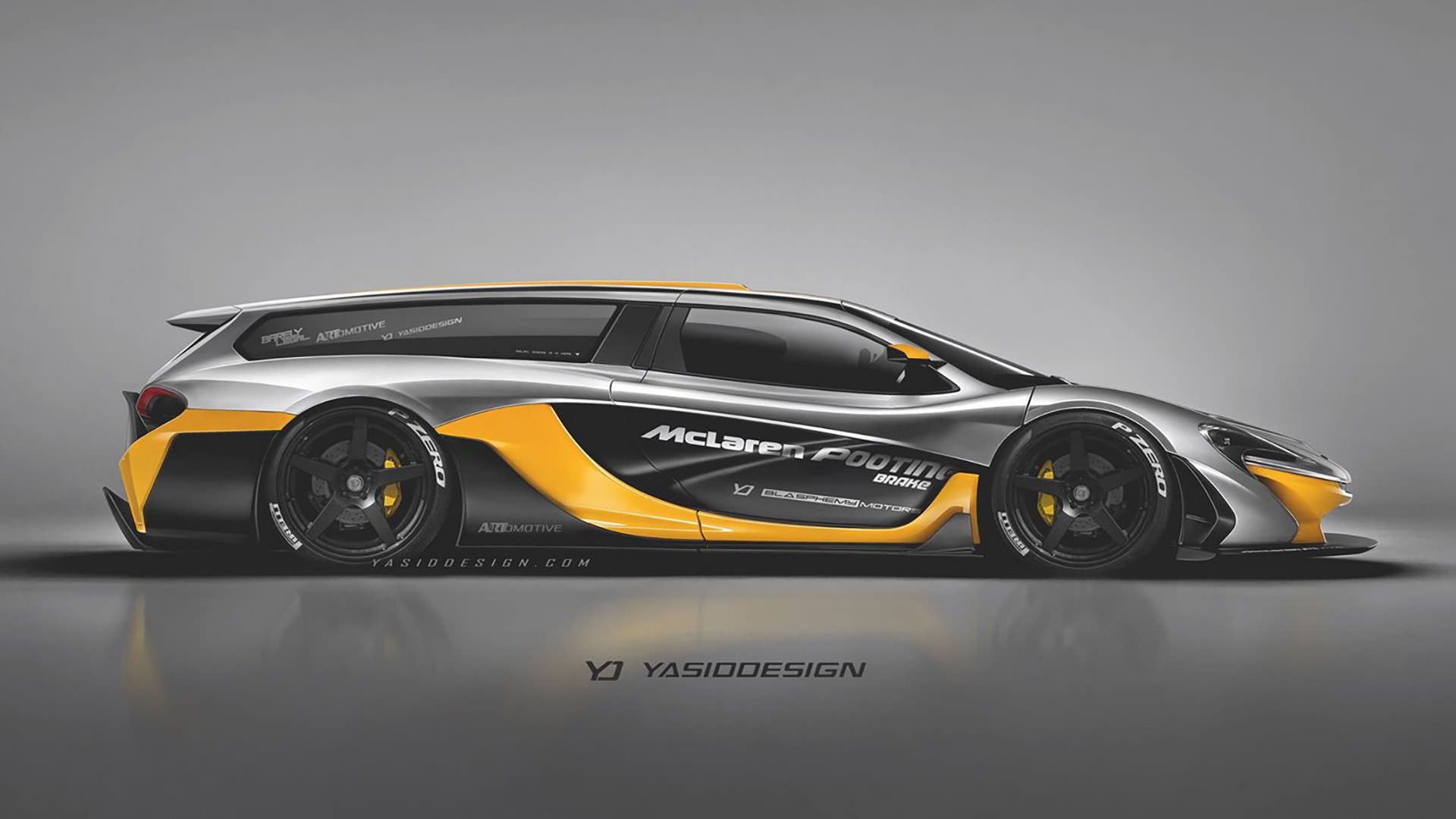 طرح شوتینگ برک مک لارن P1