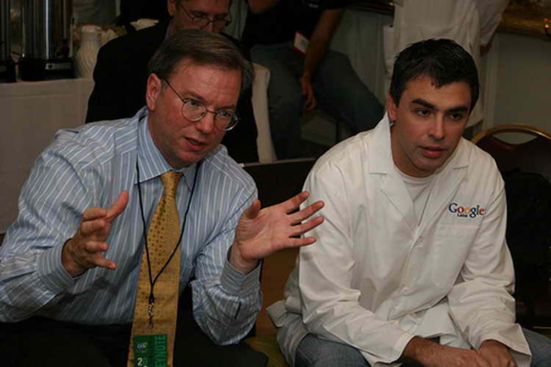لری پیج و اریک اشمیت دو مدیرعامل سابق گوگل