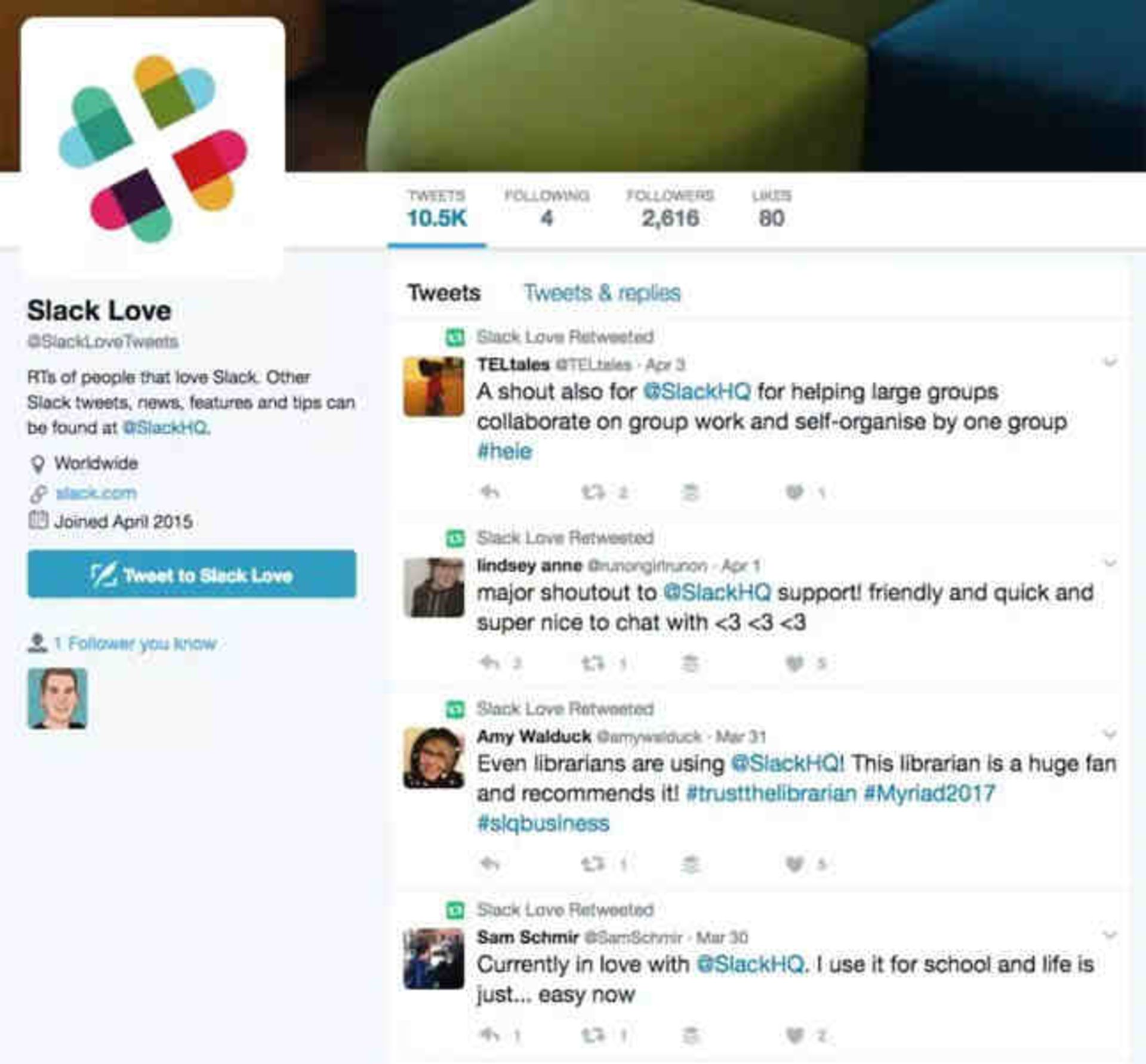 slack love