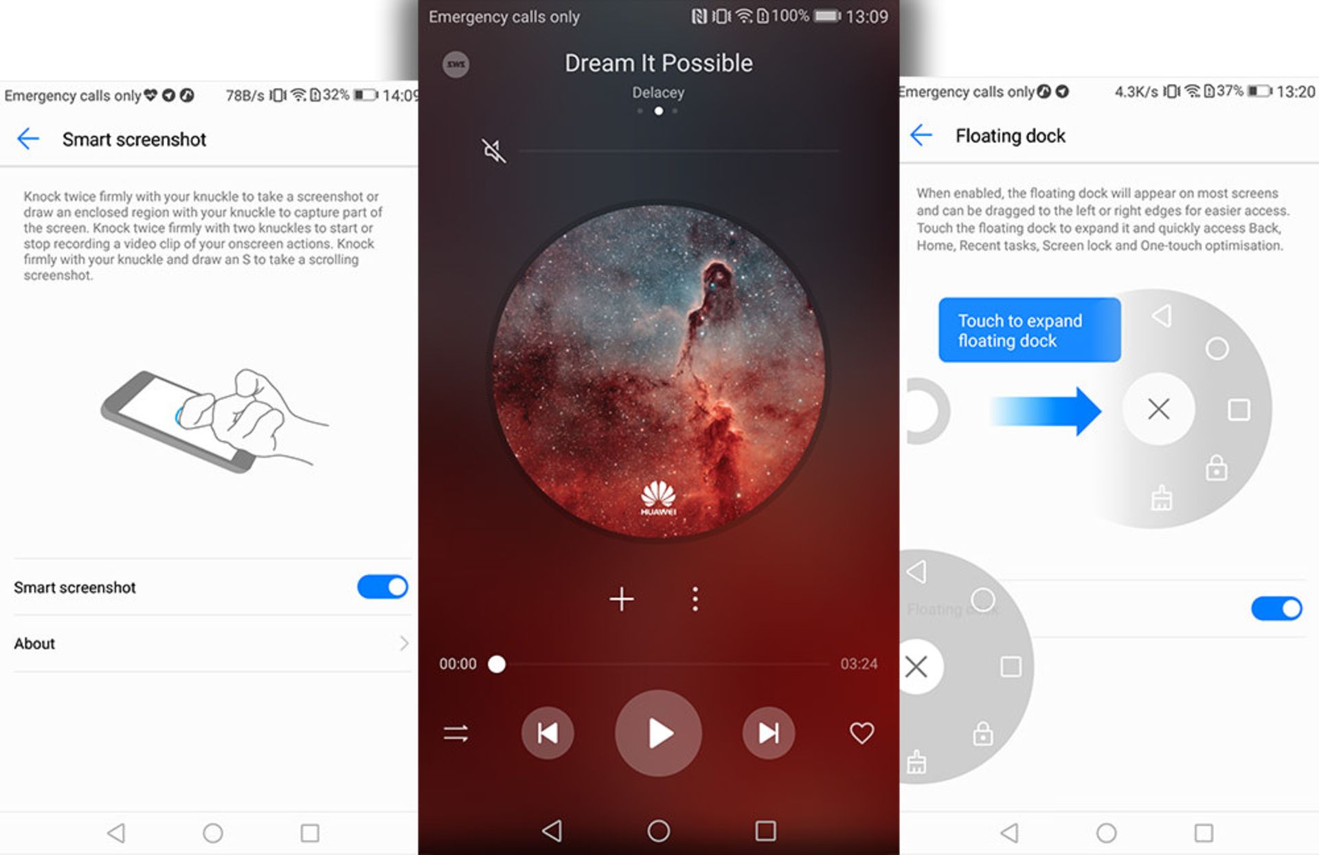 رابط کاربری هواوی پی 10 لایت
