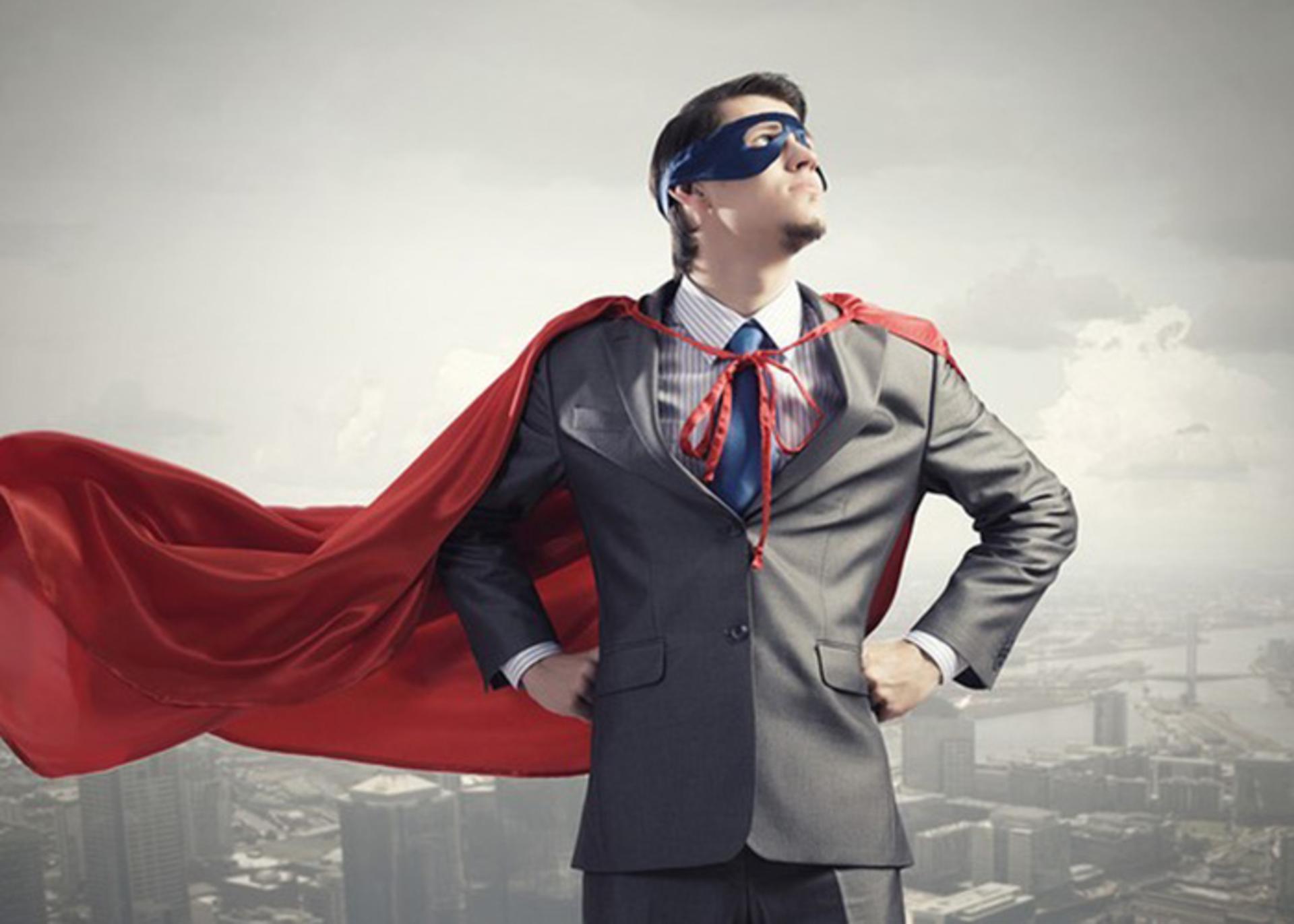 office superhero