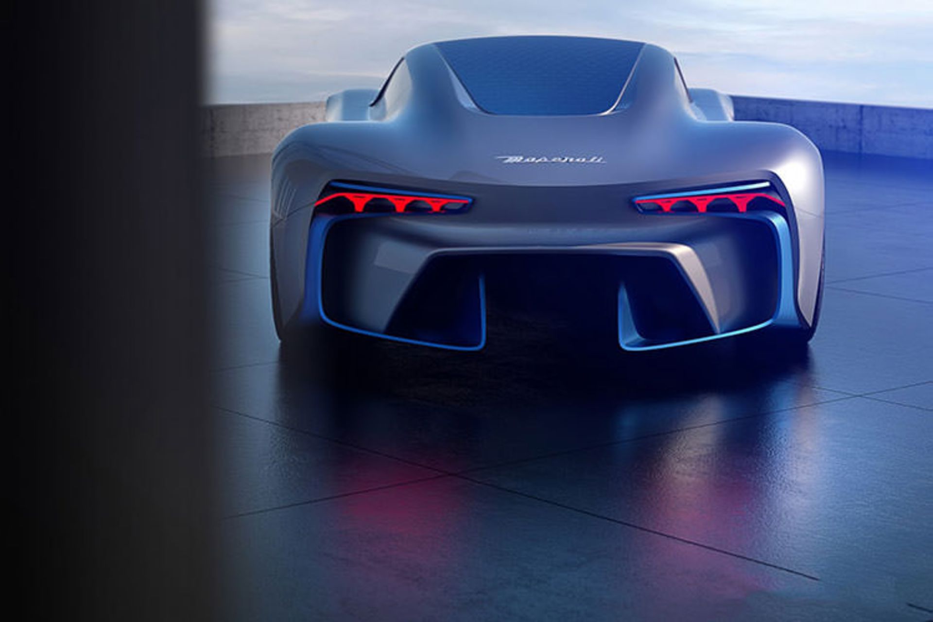 خودروی مفهومی و خودران مازراتی Genesi 