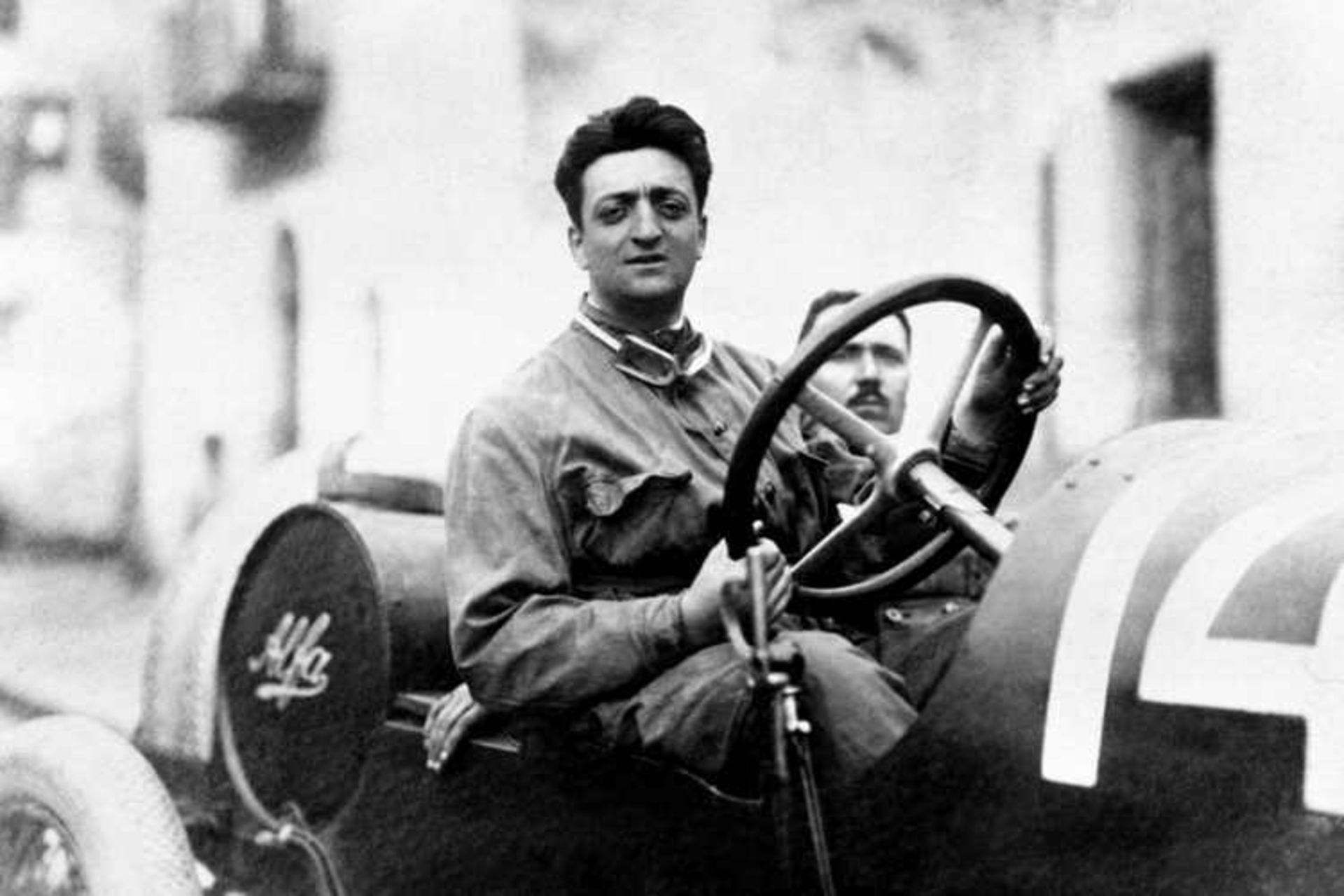 Enzo Ferrari Young