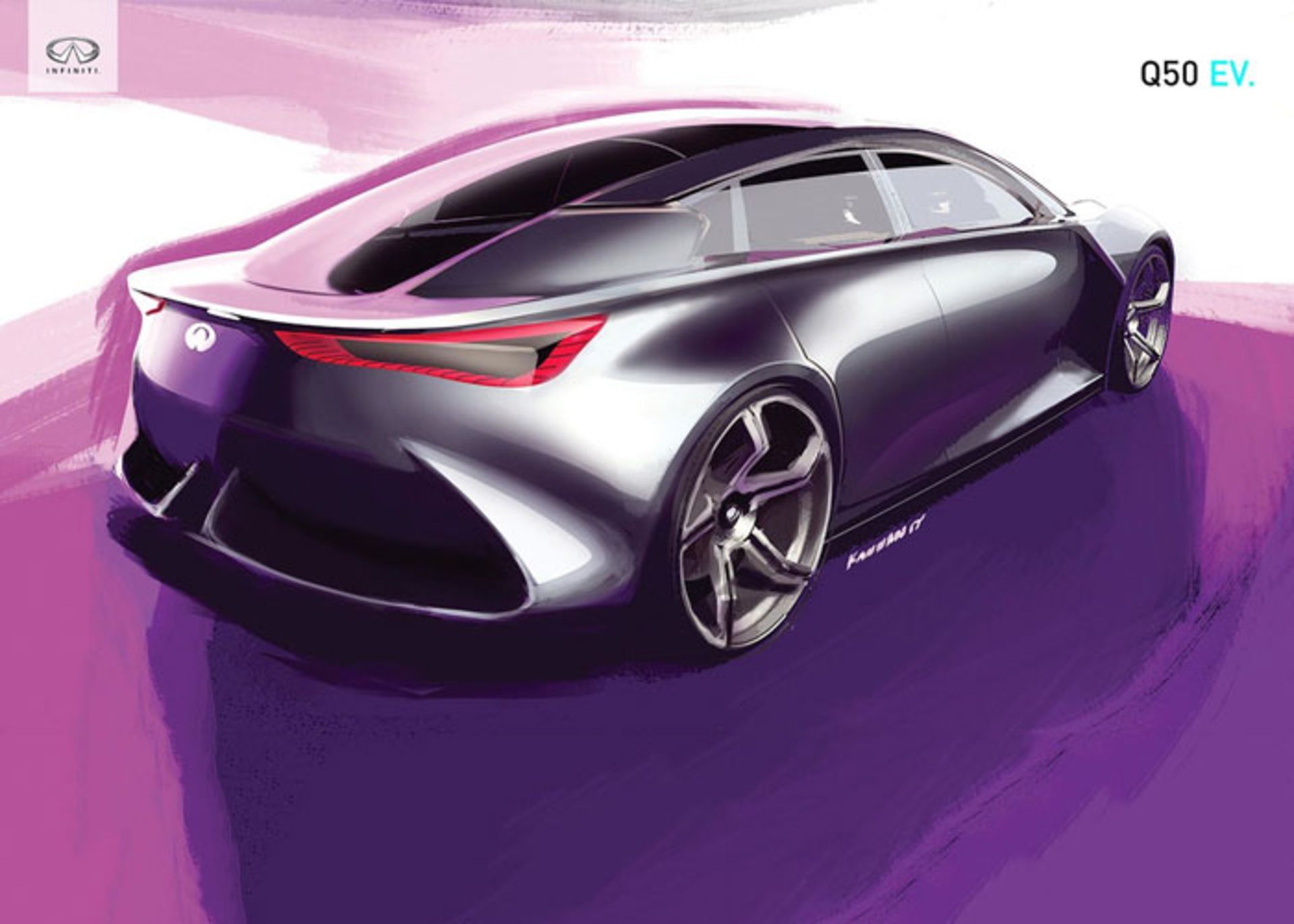 خودروی برقی اینفینیتی Q50