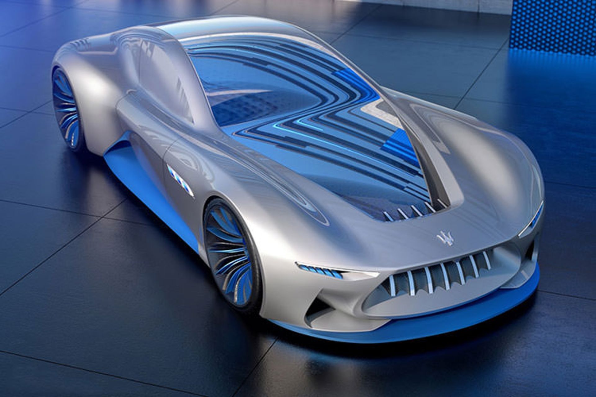 خودروی مفهومی و خودران مازراتی Genesi 