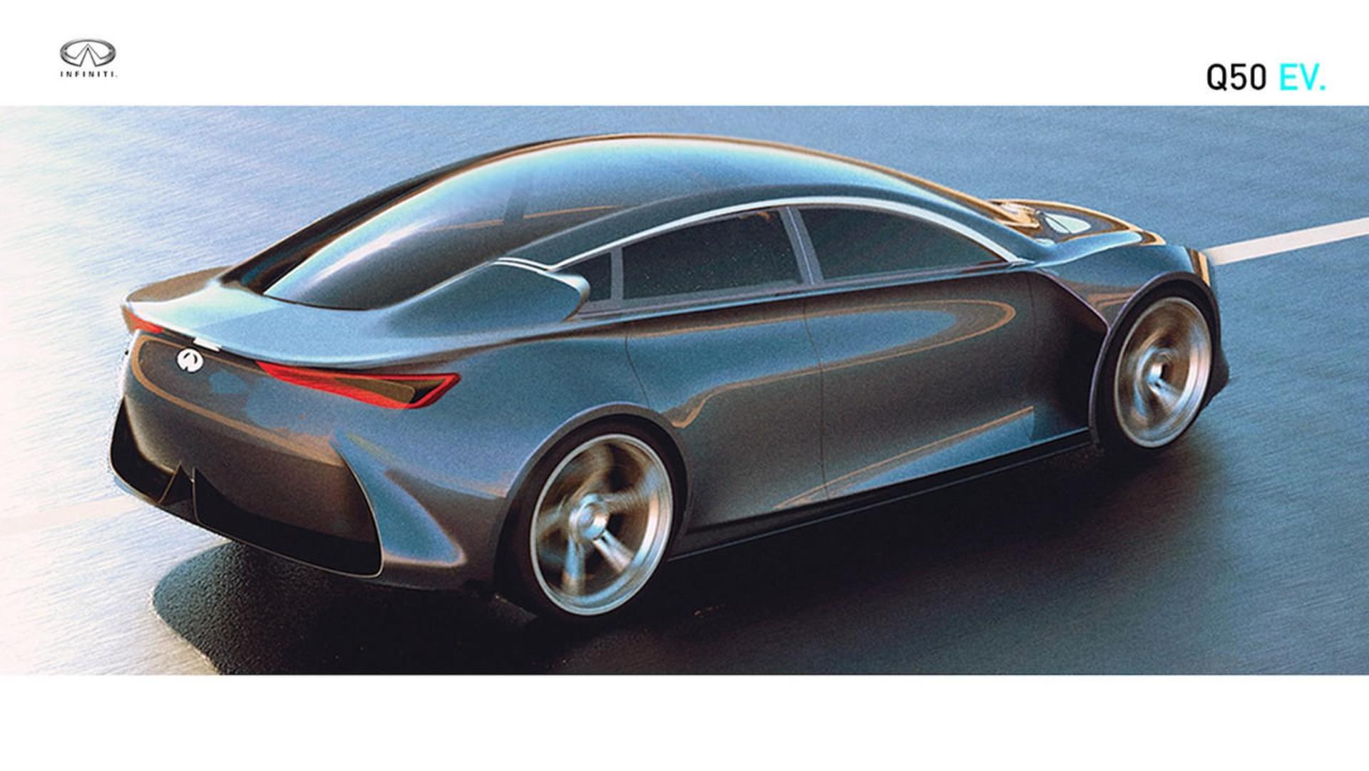 خودروی برقی اینفینیتی Q50