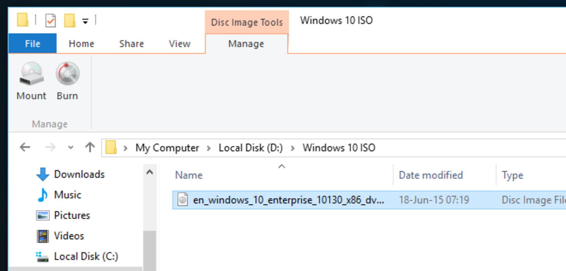 Windows-10-ISO-mount