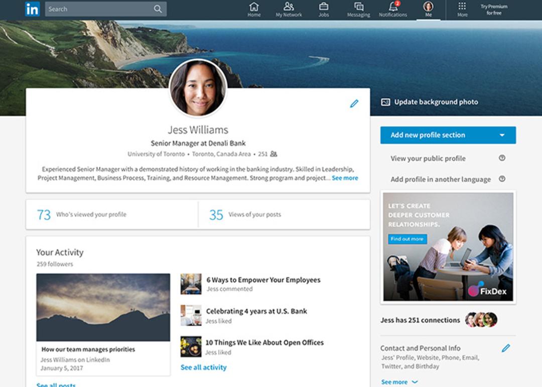 linkedin