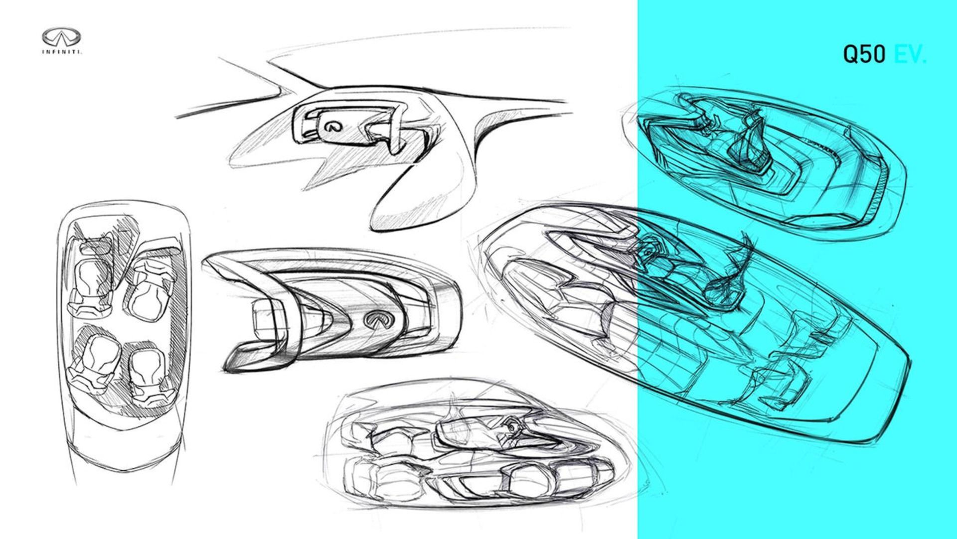 خودروی برقی اینفینیتی Q50
