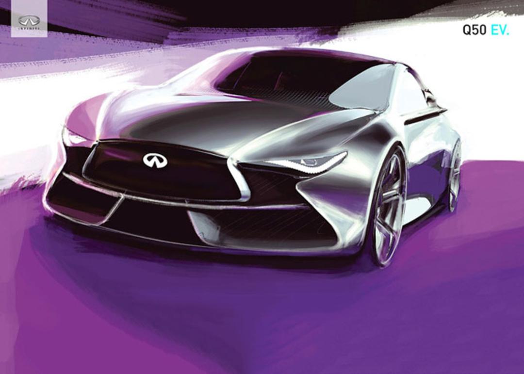 خودروی برقی اینفینیتی Q50
