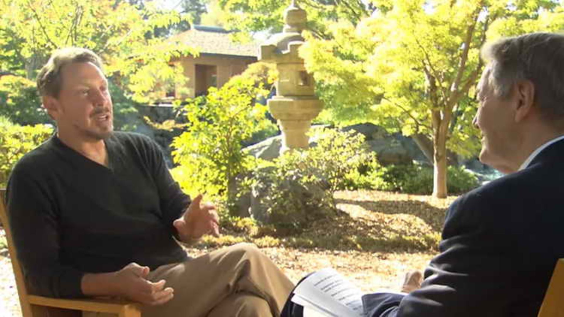 larry ellison interview