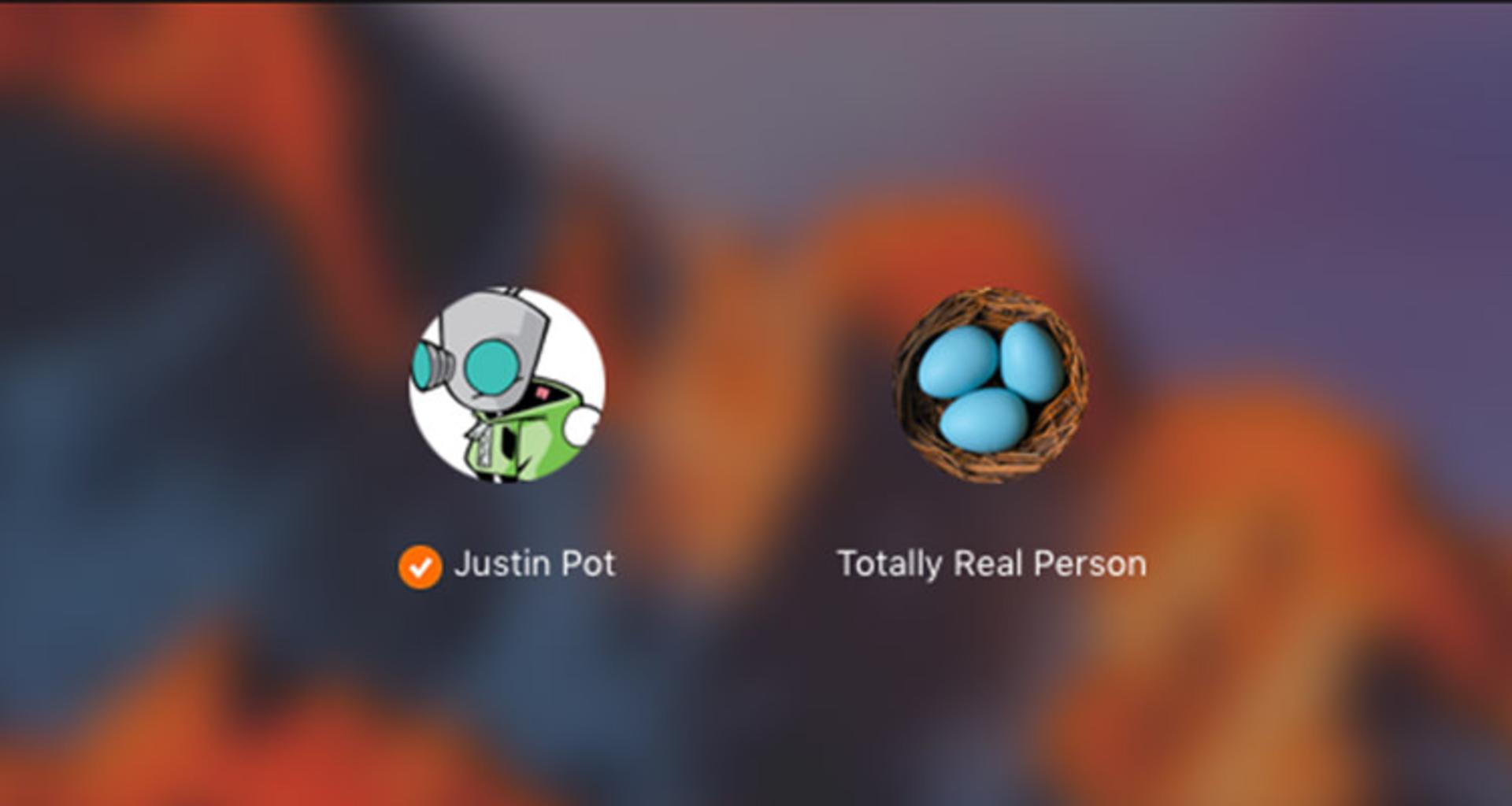 حساب چند کاربره در macOS