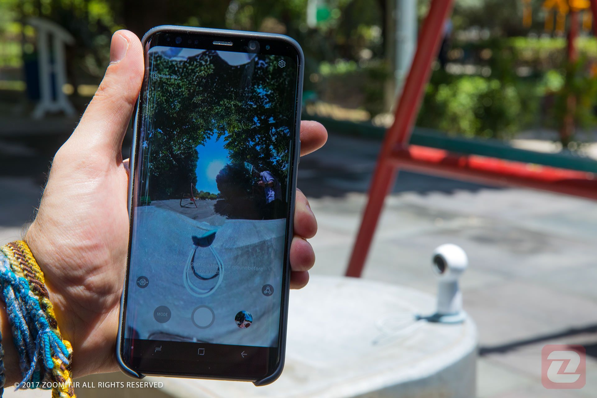 دوربین گیر ۳۶۰ ۲۰۱۷ سامسونگ / samsung gear 360 201