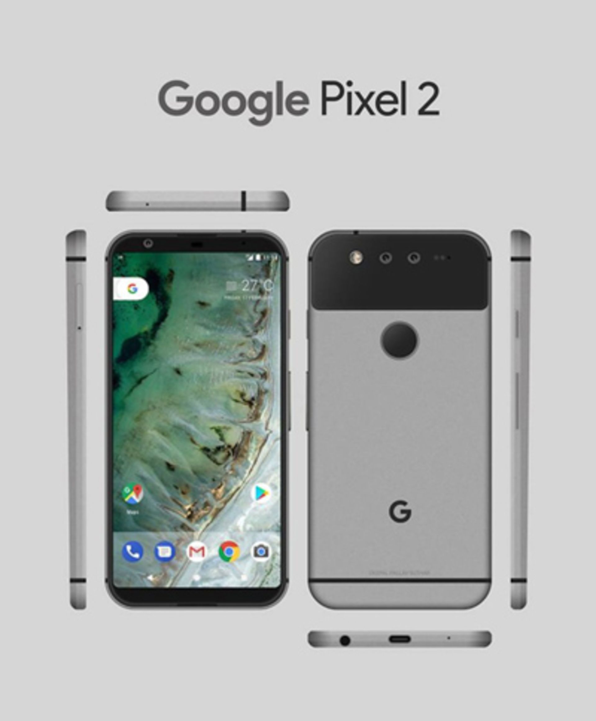 عرضه گوشی پیکسل 2 با اسنپدراگون 836