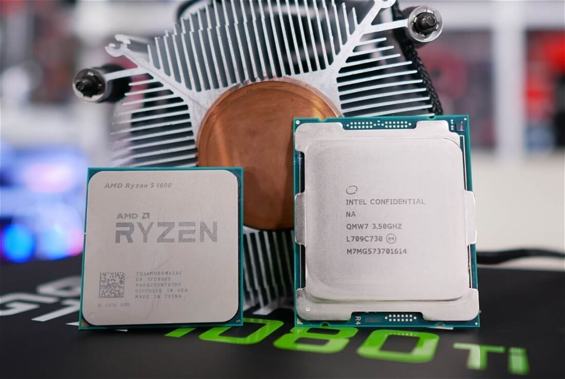 ryzen 1600 vs i7 7800x