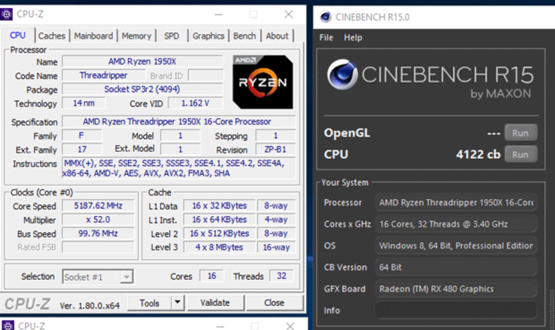 cinebench threadripper