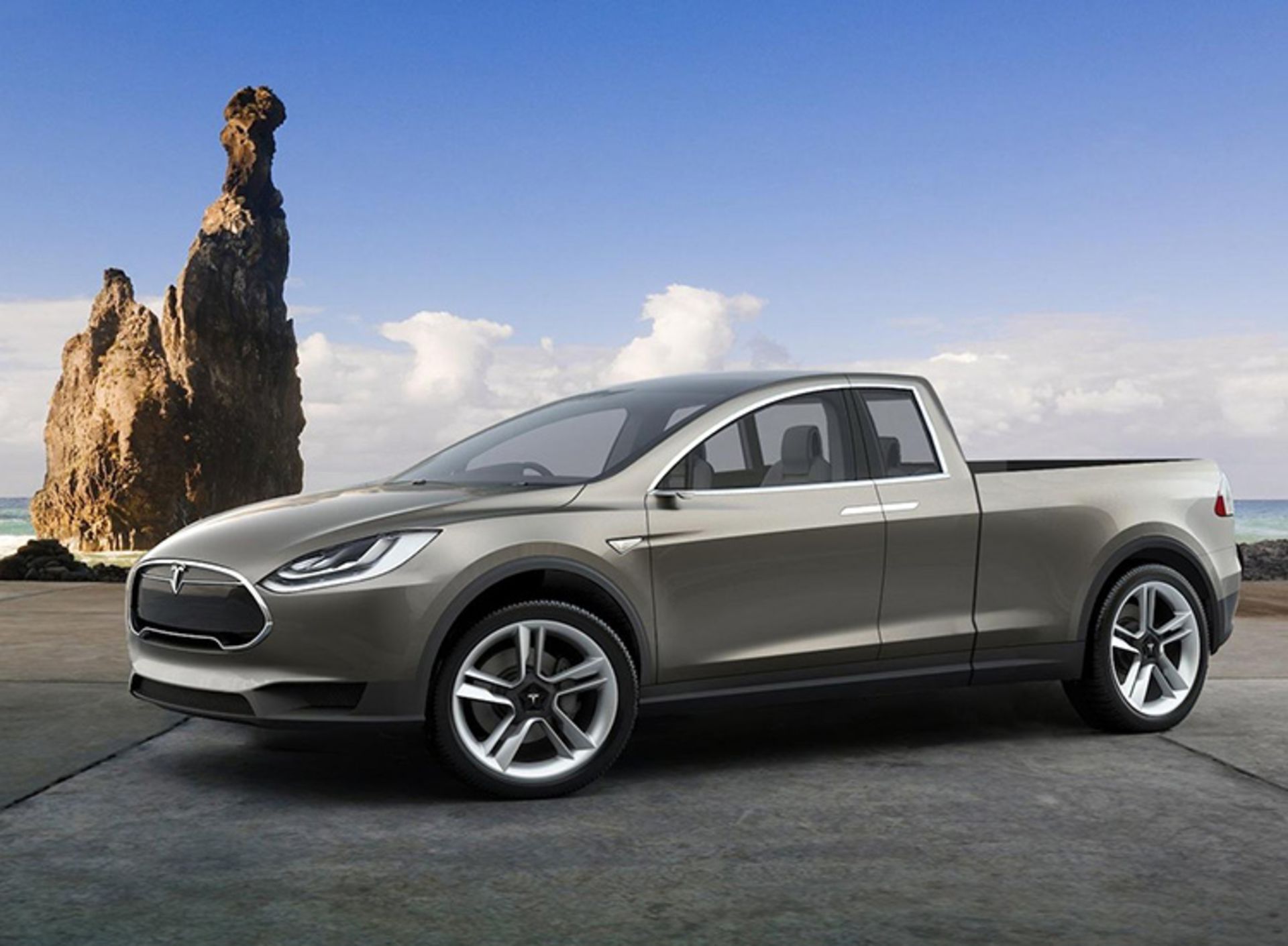 tesla pickup truck
