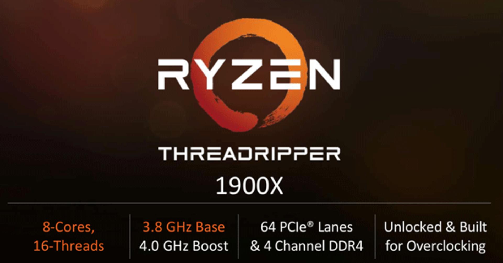 threadripper 1900X