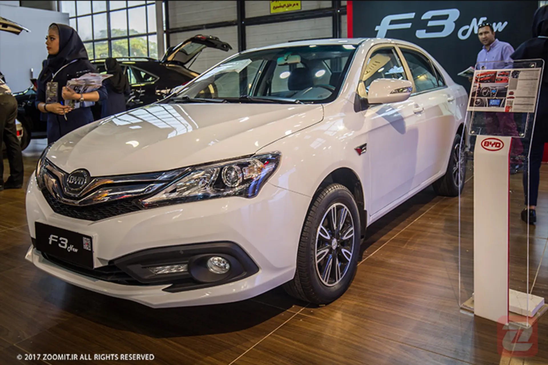 نمایشگاه خودروی مشهد BYD F3