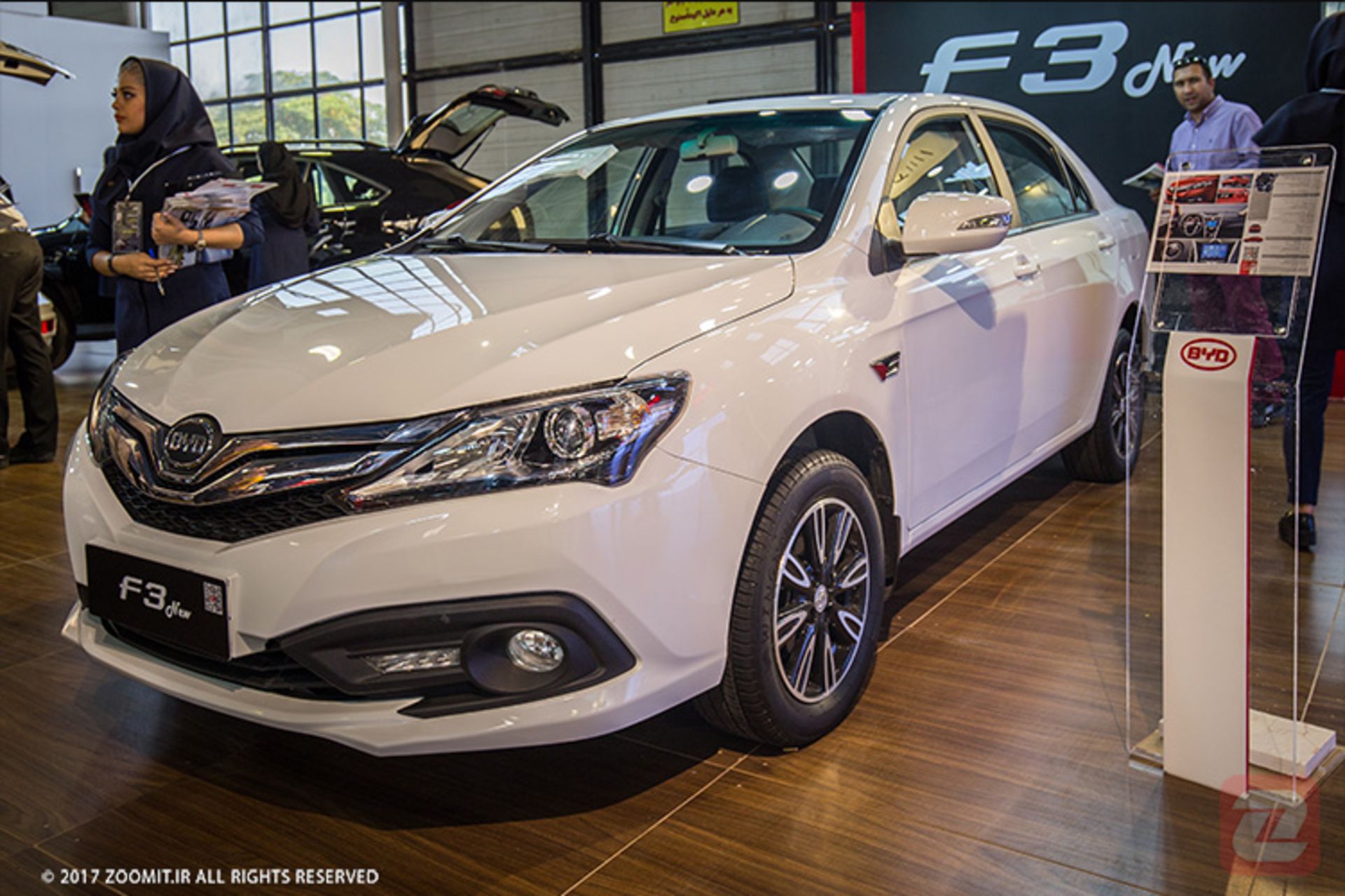 نمایشگاه خودروی مشهد BYD F3